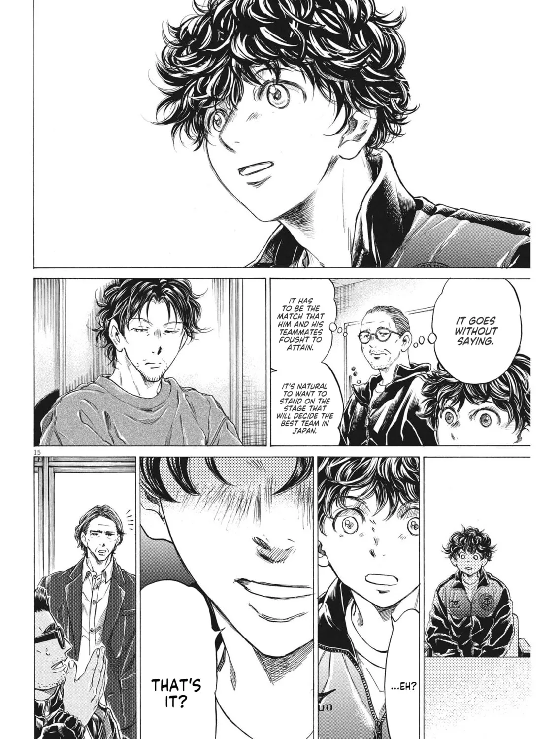 Read Ao Ashi chapter 282 image 30 on Lezhin