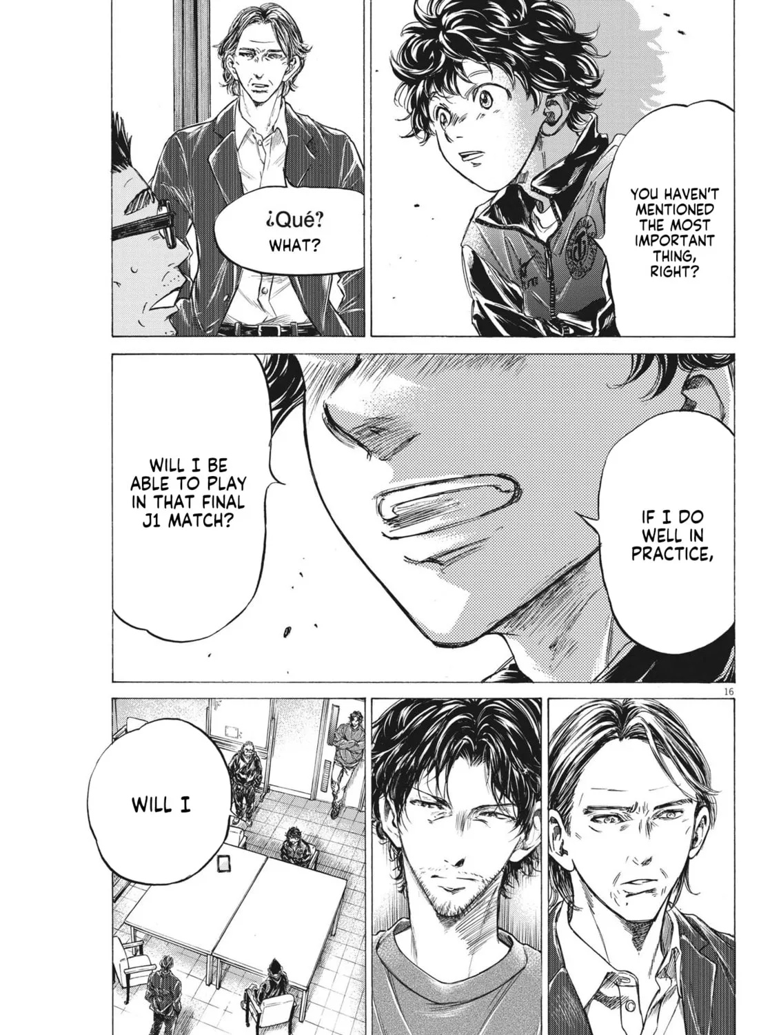 Read Ao Ashi chapter 282 image 32 on Lezhin