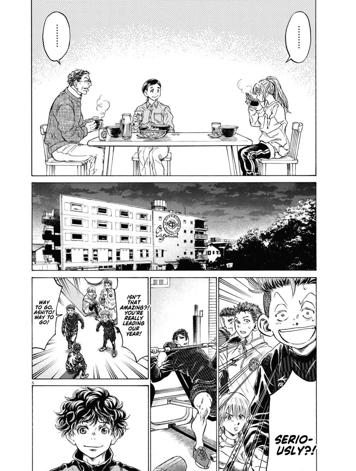 Read Ao Ashi chapter 283 image 10 on Lezhin