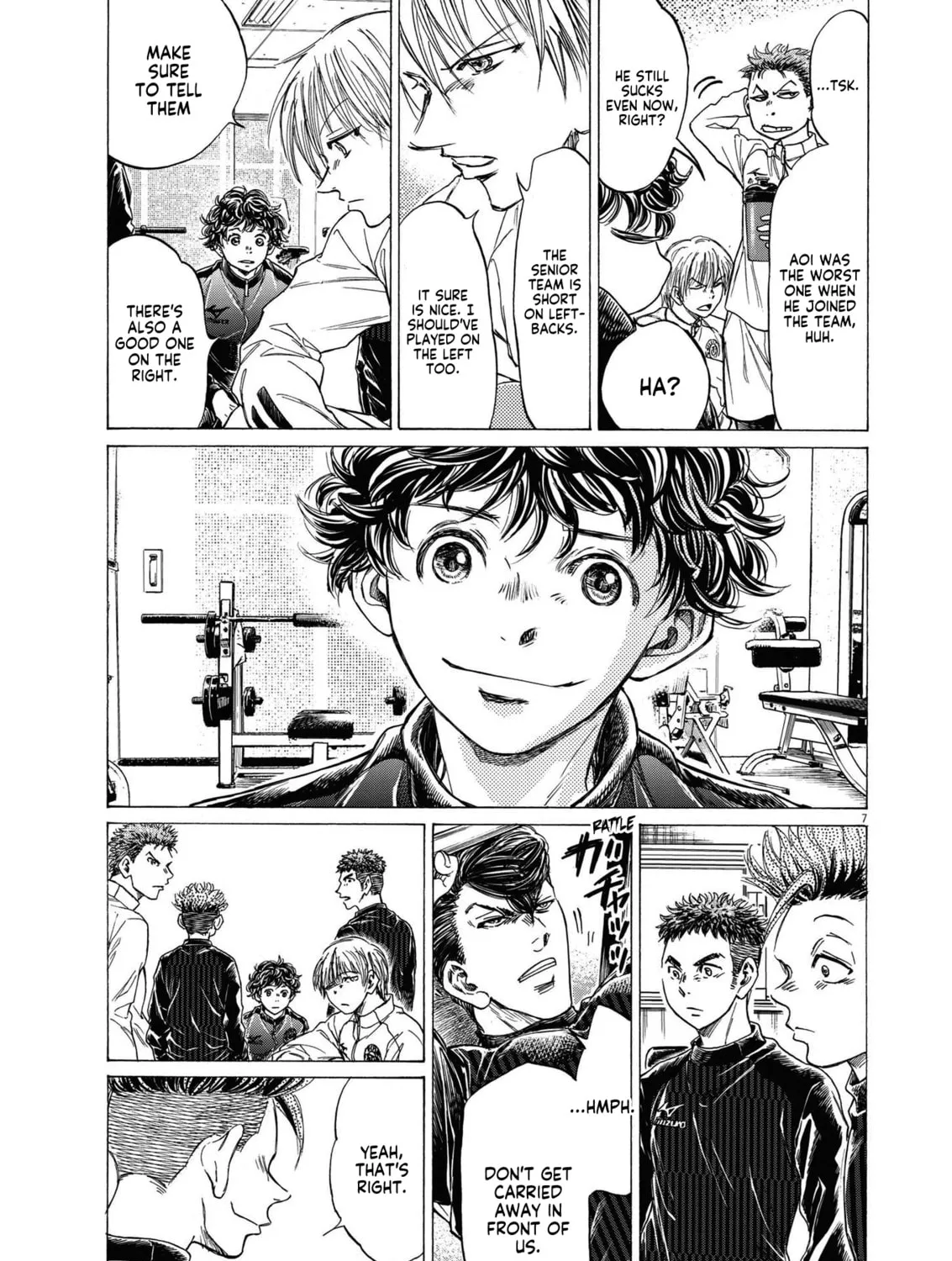 Read Ao Ashi chapter 283 image 12 on Lezhin