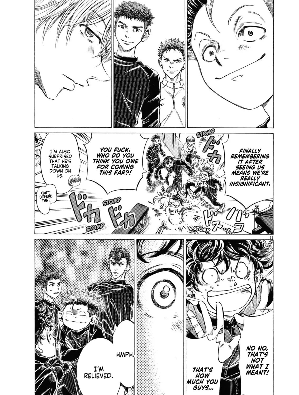 Read Ao Ashi chapter 283 image 20 on Lezhin
