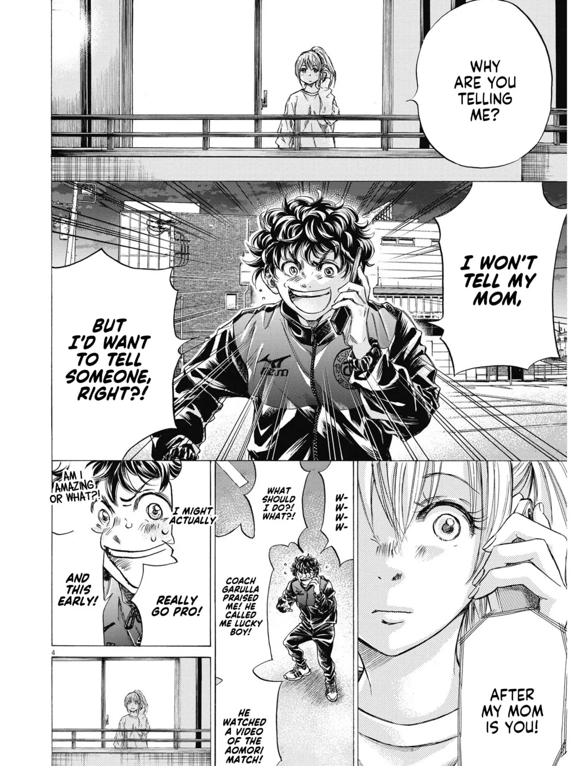 Read Ao Ashi chapter 283 image 6 on Lezhin