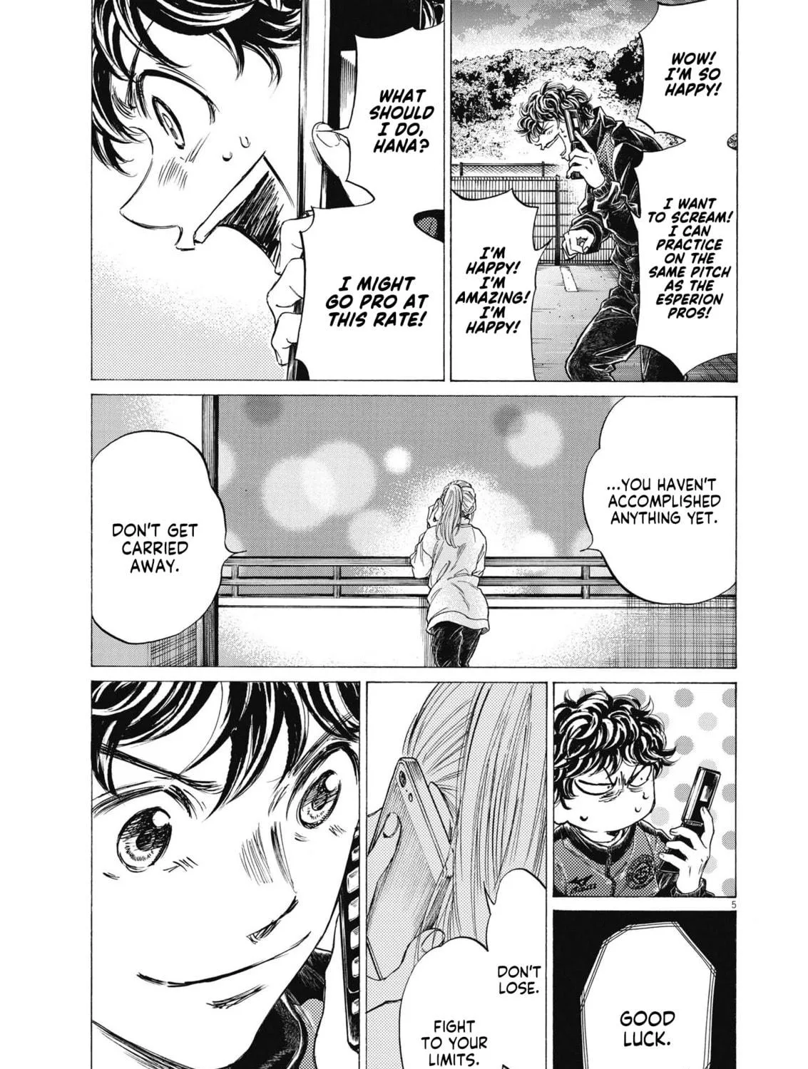 Read Ao Ashi chapter 283 image 8 on Lezhin