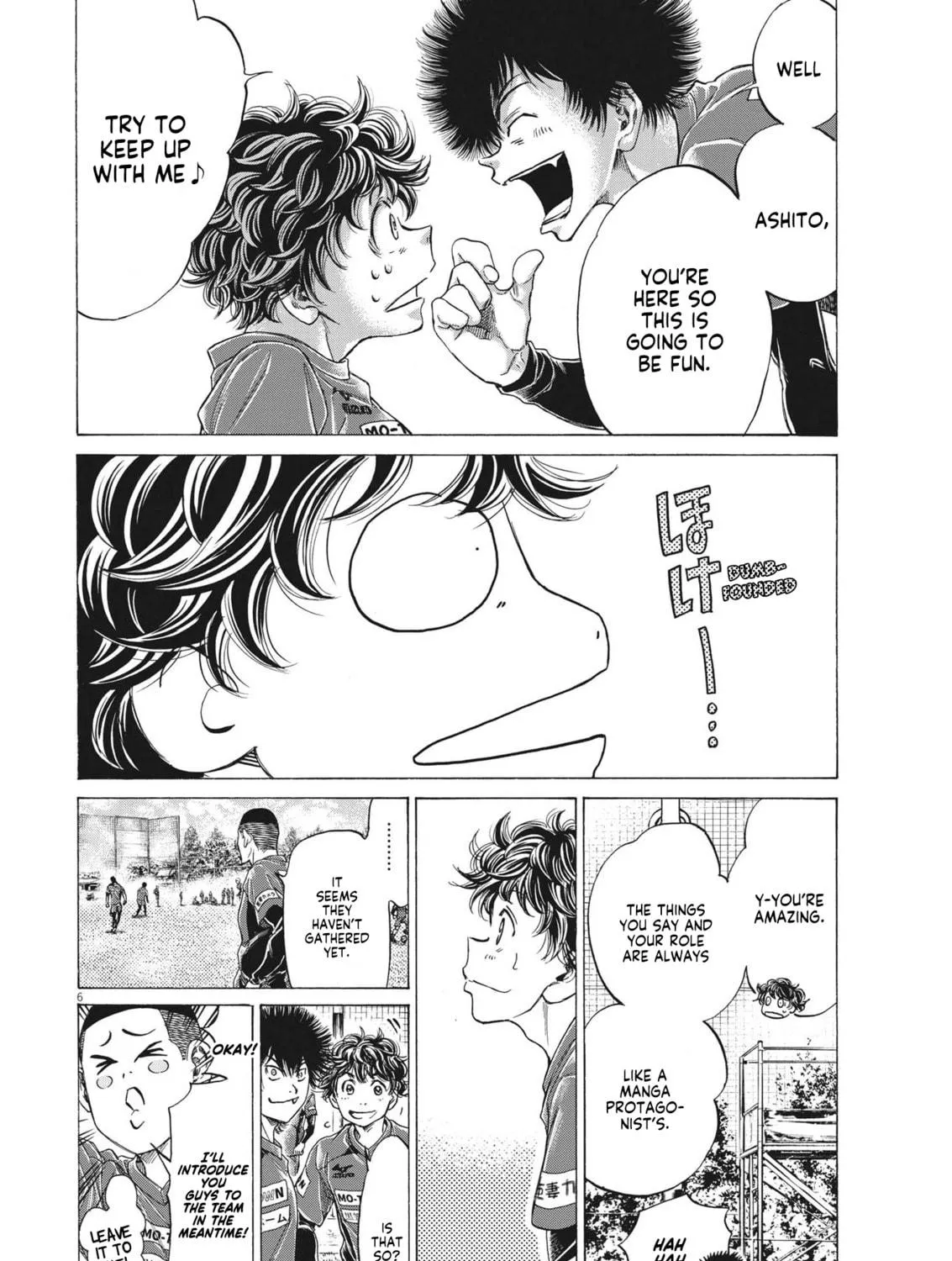 Read Ao Ashi chapter 284 image 10 on Lezhin