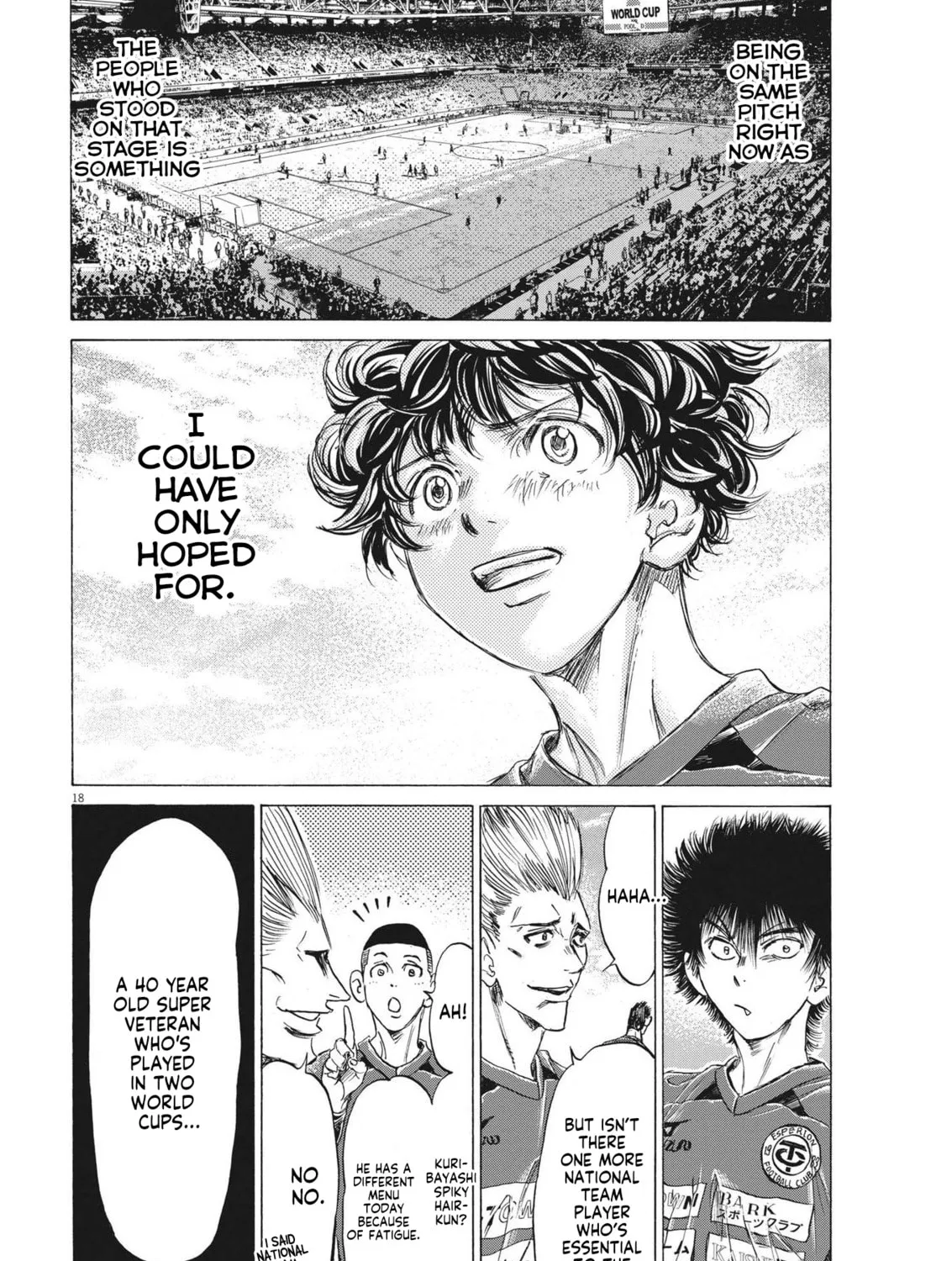 Read Ao Ashi chapter 284 image 32 on Lezhin