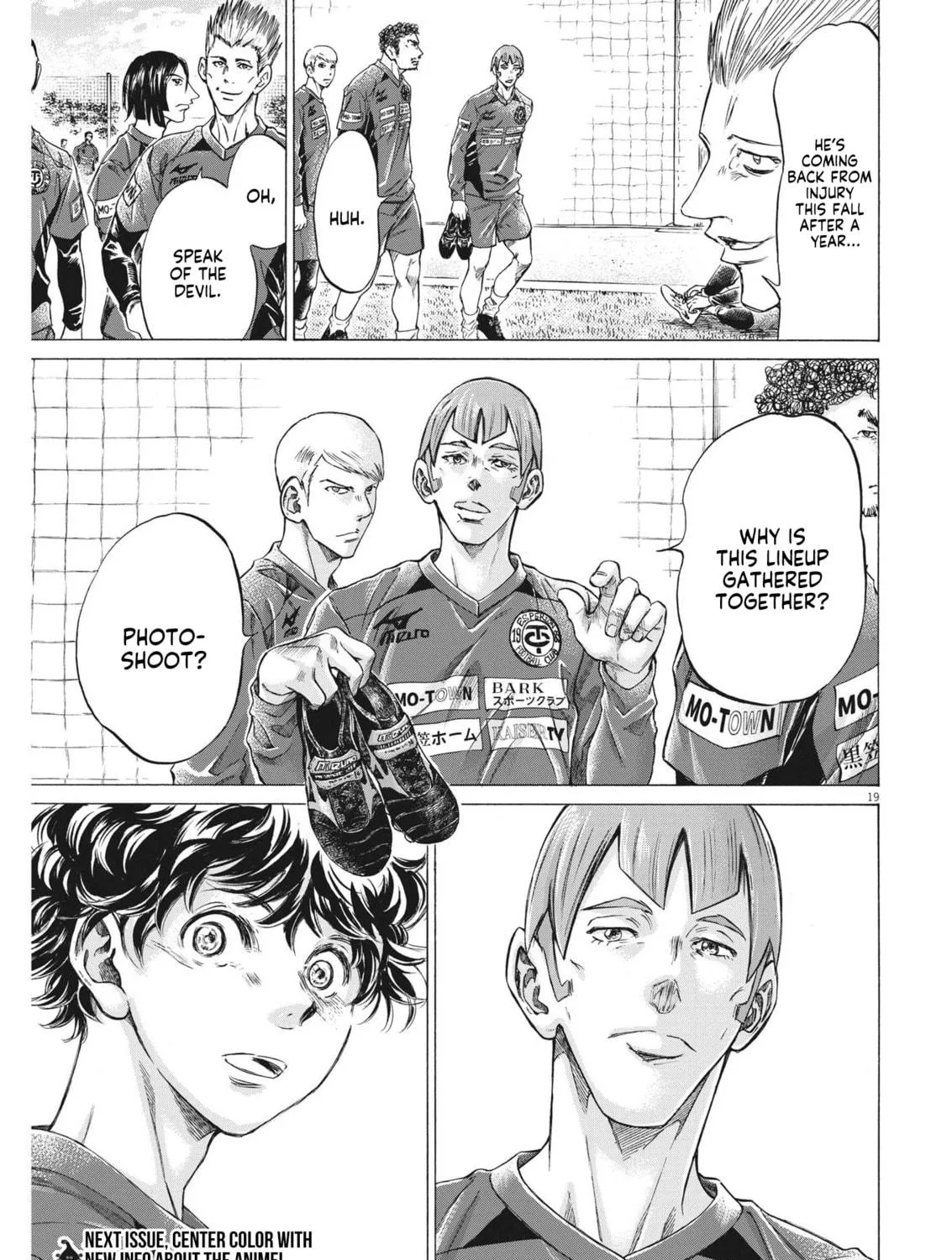 Read Ao Ashi chapter 284 image 34 on Lezhin