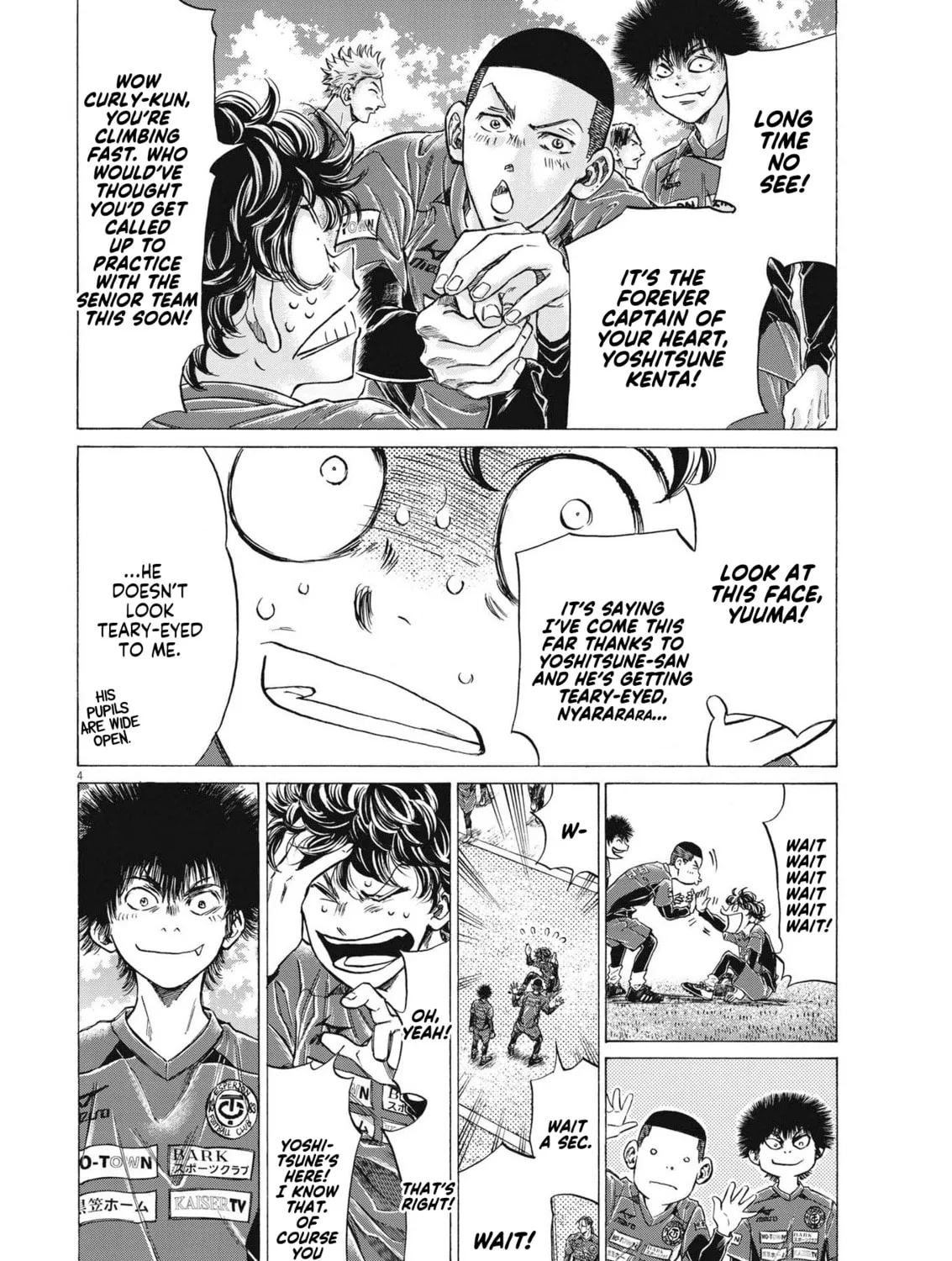 Read Ao Ashi chapter 284 image 6 on Lezhin