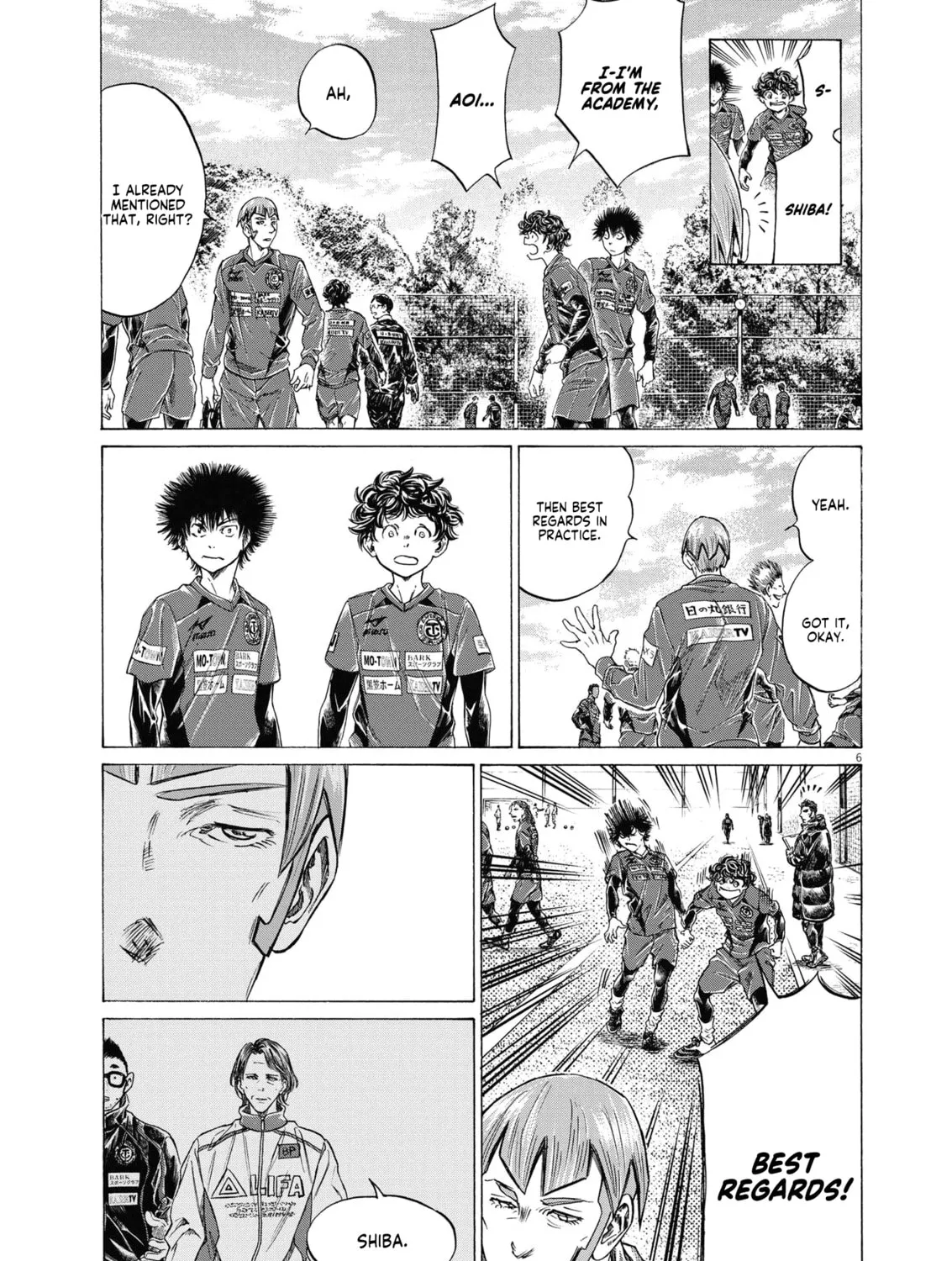 Read Ao Ashi chapter 285 image 12 on Lezhin