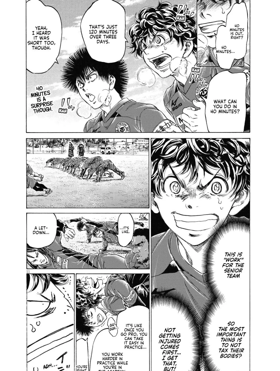Read Ao Ashi chapter 285 image 22 on Lezhin