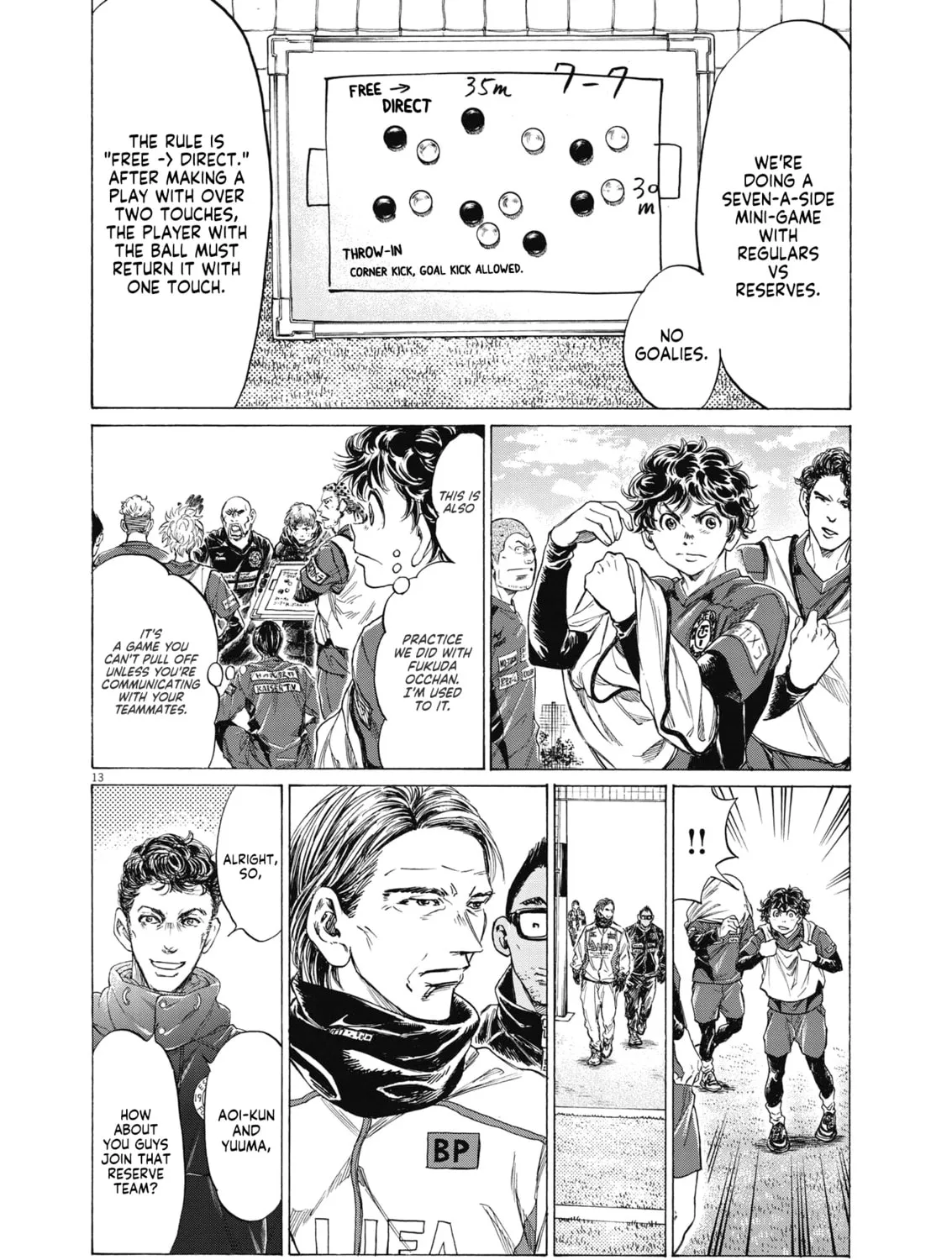 Read Ao Ashi chapter 285 image 26 on Lezhin