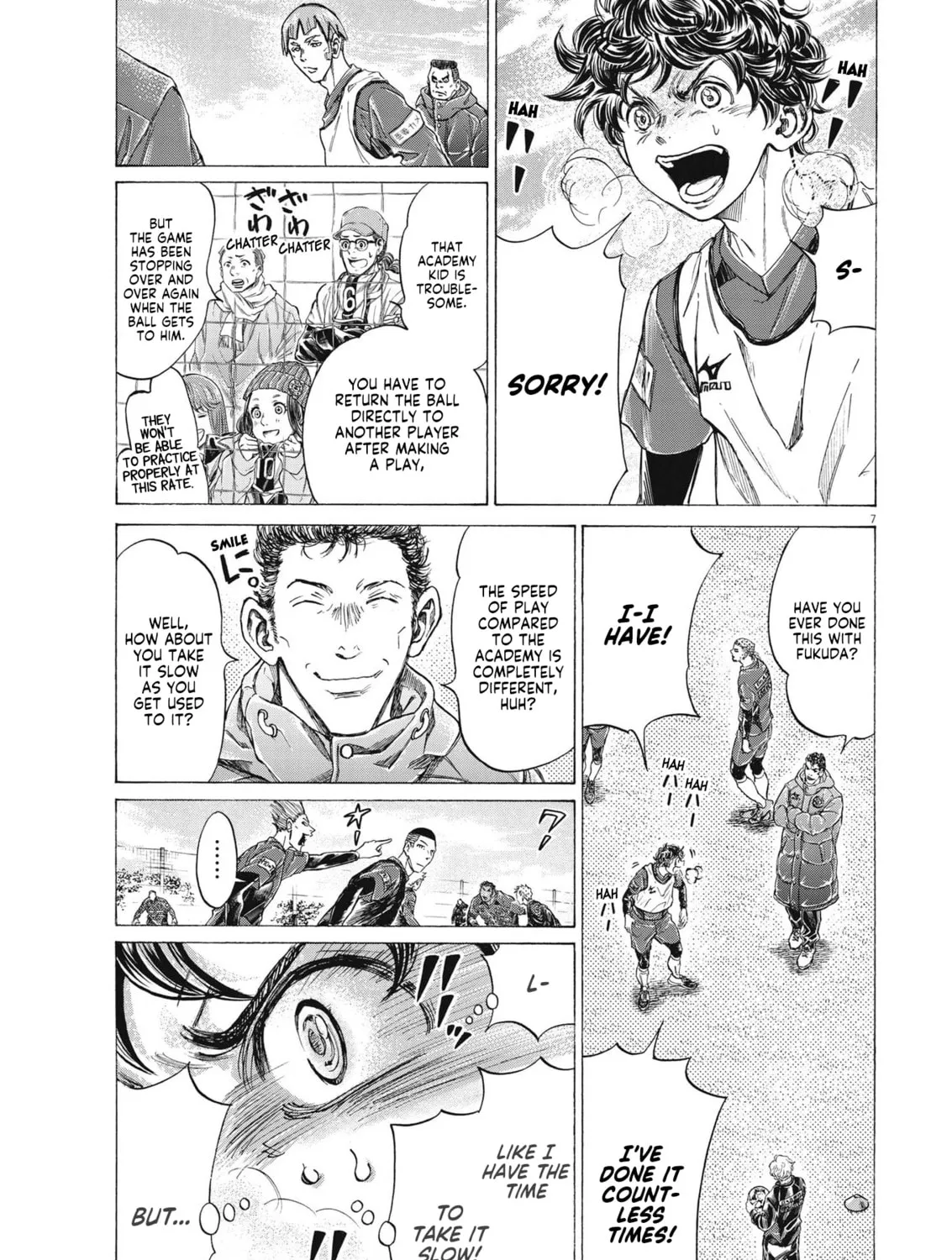 Read Ao Ashi chapter 286 image 12 on Lezhin