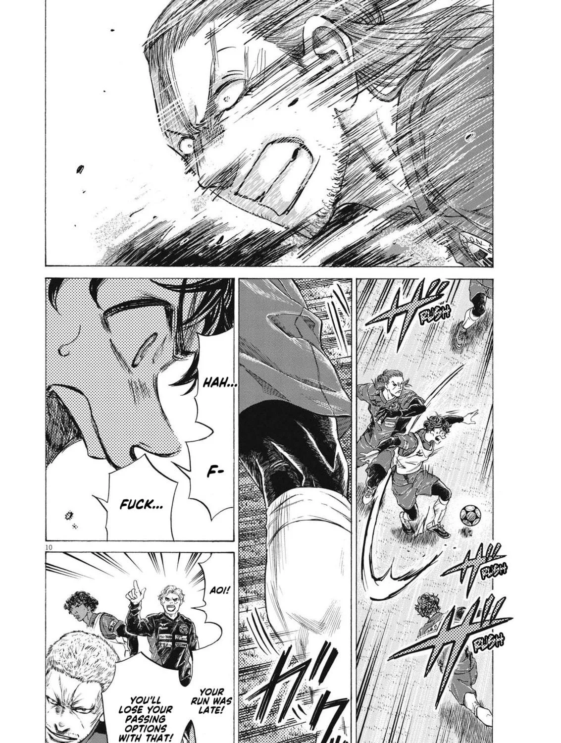Read Ao Ashi chapter 286 image 18 on Lezhin