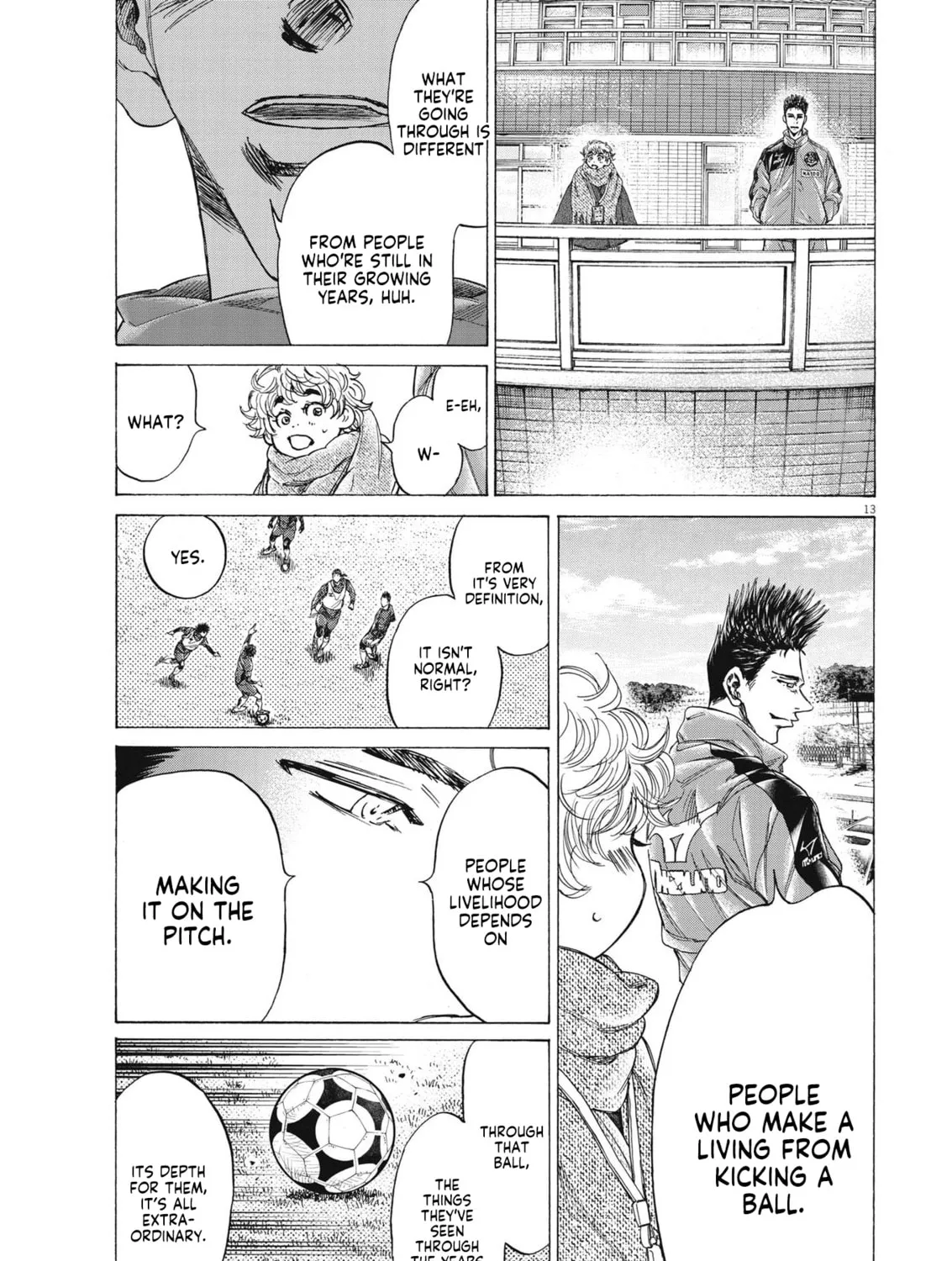 Read Ao Ashi chapter 286 image 24 on Lezhin