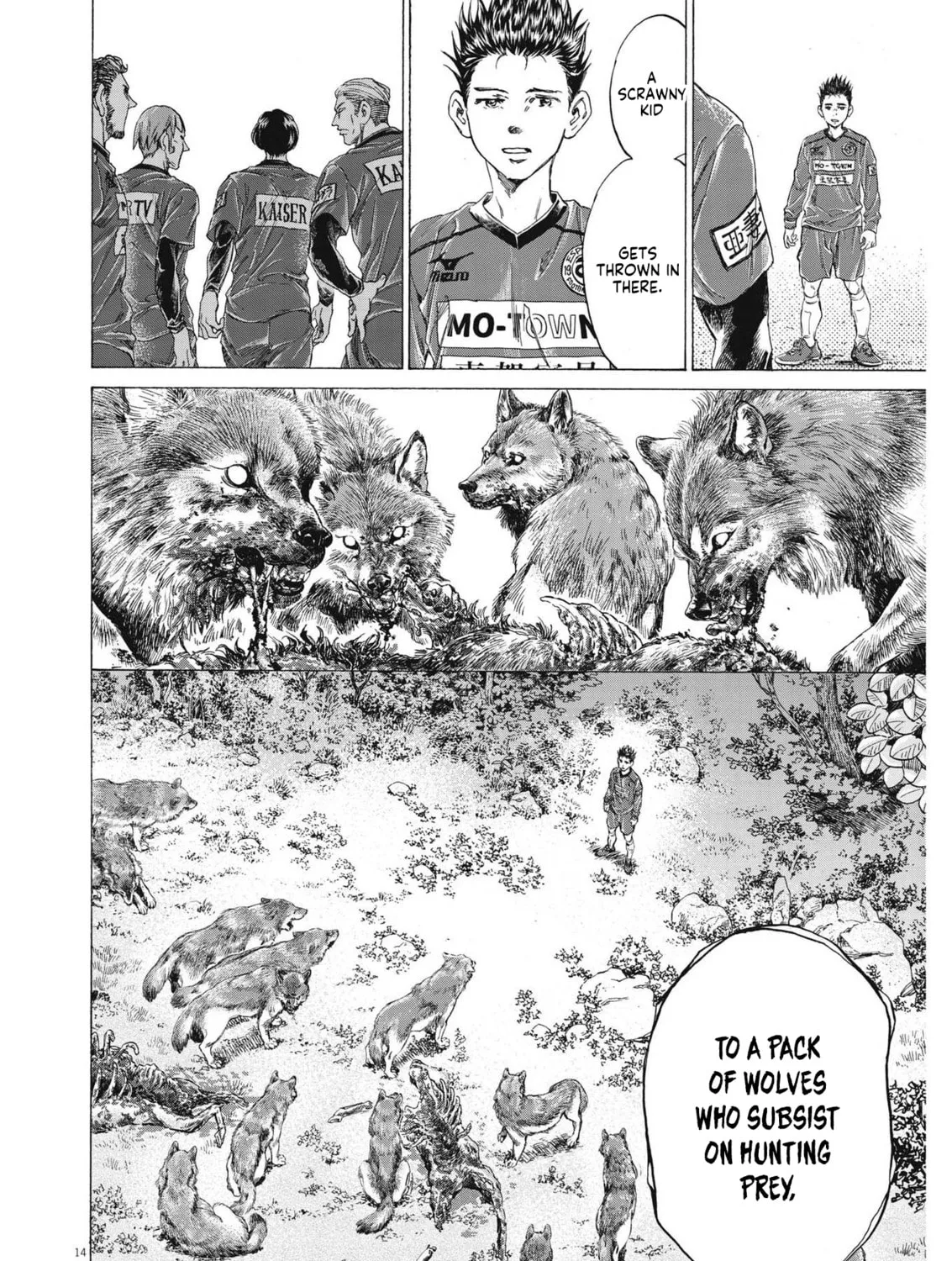 Read Ao Ashi chapter 286 image 26 on Lezhin