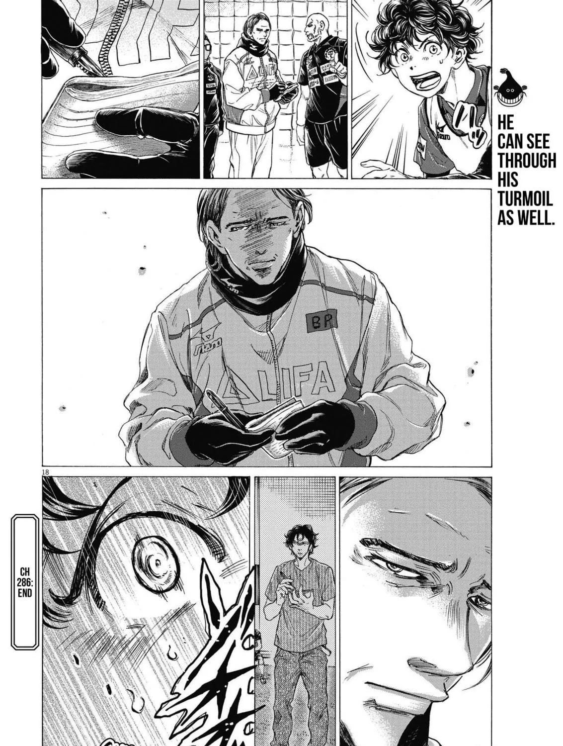 Read Ao Ashi chapter 286 image 34 on Lezhin