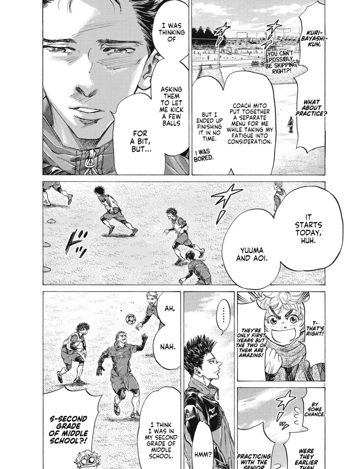 Read Ao Ashi chapter 286 image 4 on Lezhin
