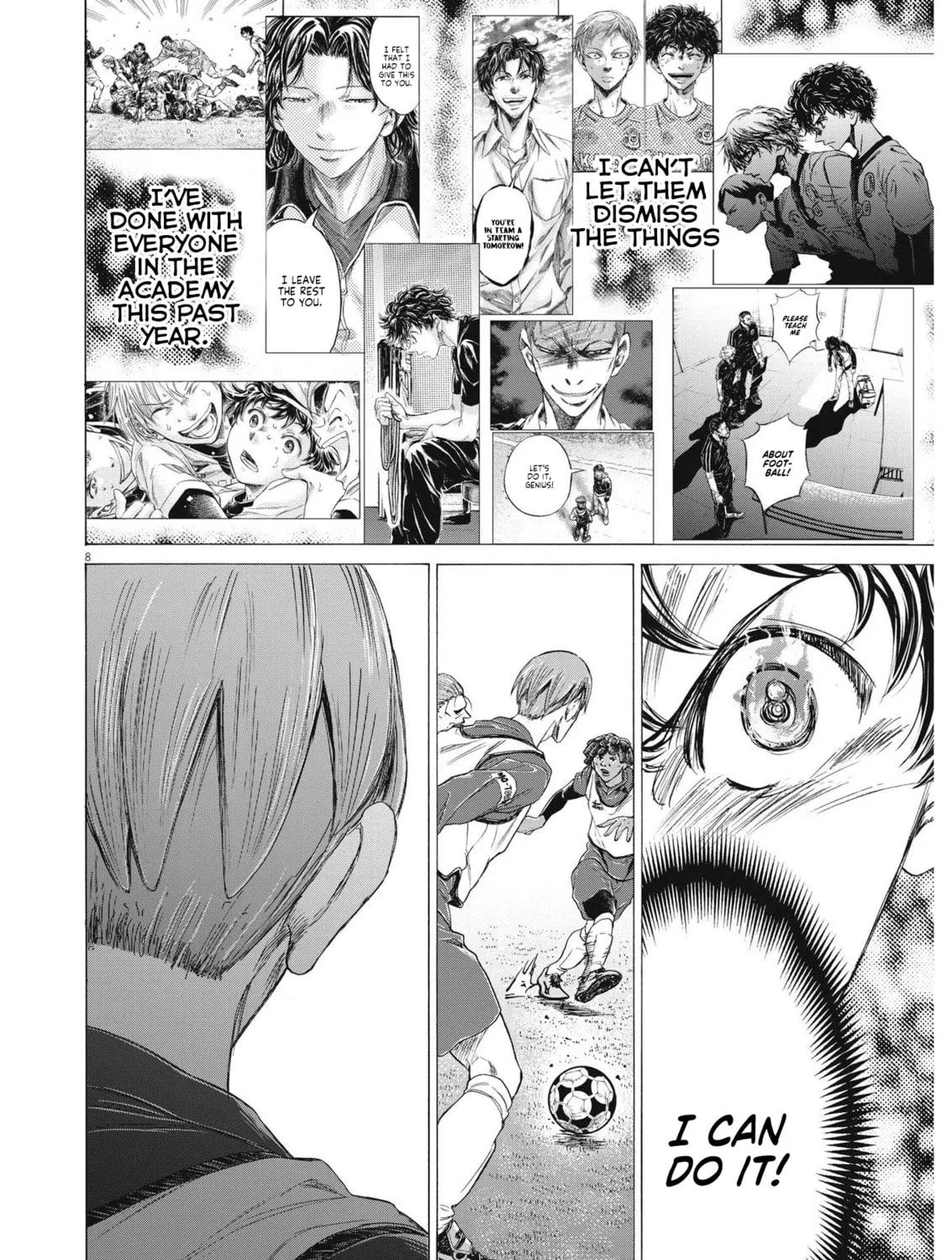 Read Ao Ashi chapter 287 image 14 on Lezhin