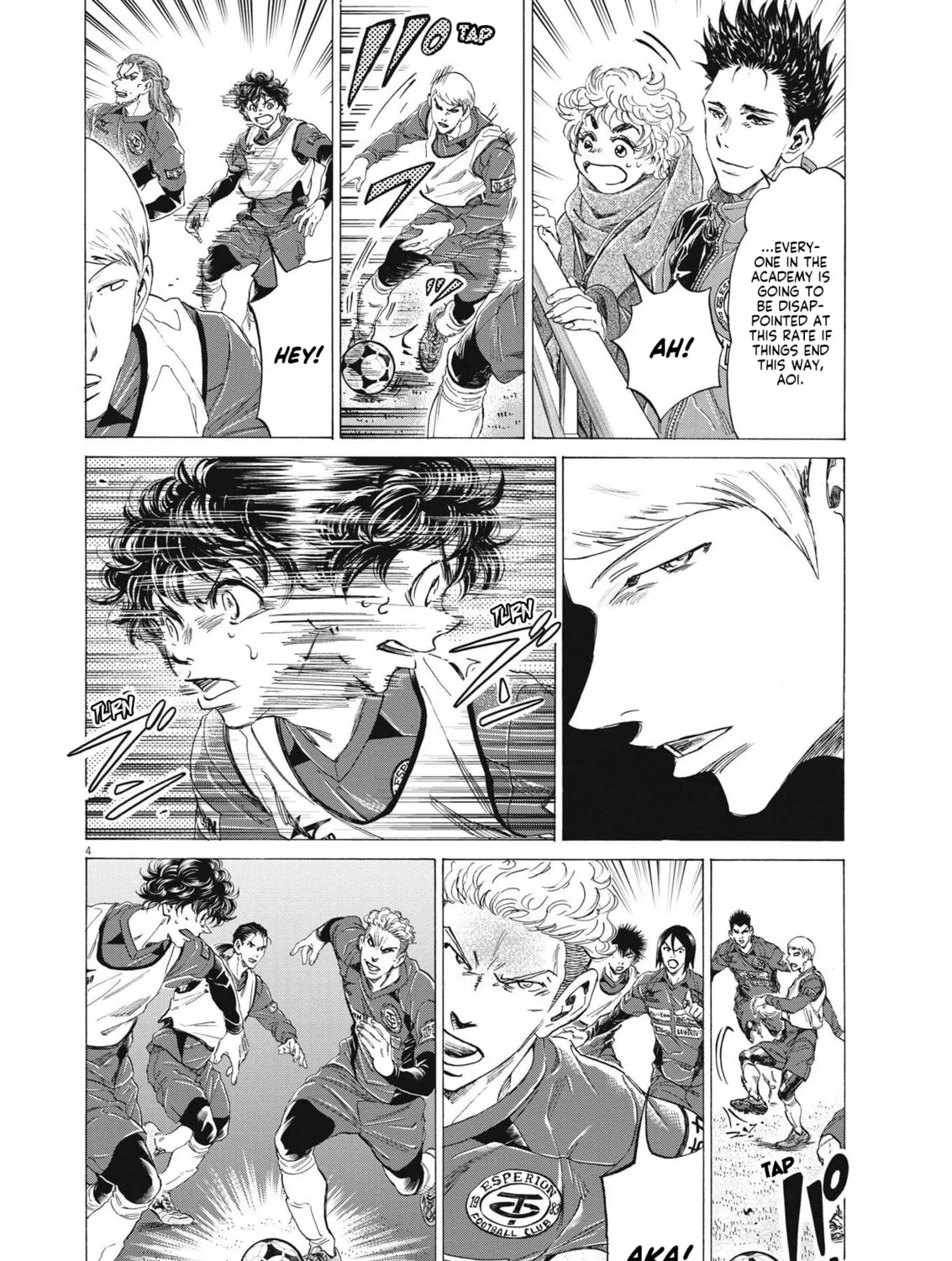 Read Ao Ashi chapter 287 image 6 on Lezhin