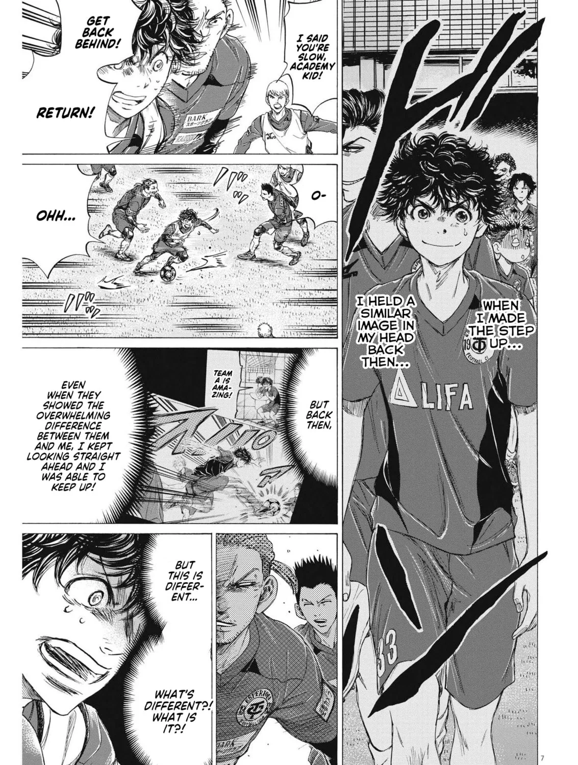 Read Ao Ashi chapter 288 image 12 on Lezhin