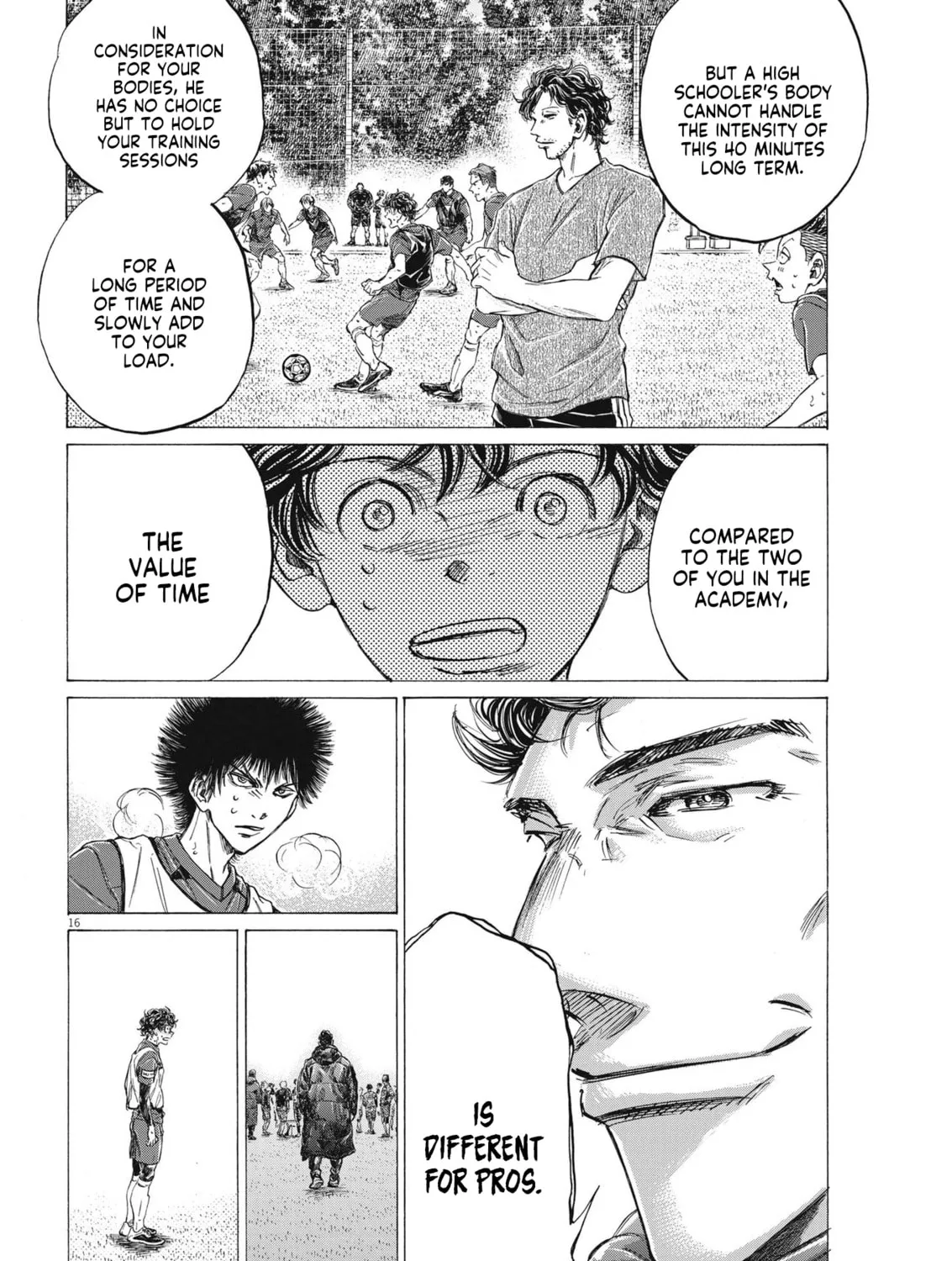 Read Ao Ashi chapter 288 image 30 on Lezhin