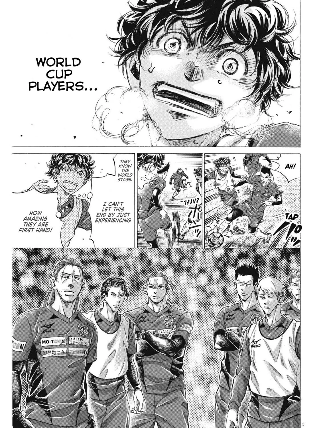 Read Ao Ashi chapter 288 image 8 on Lezhin