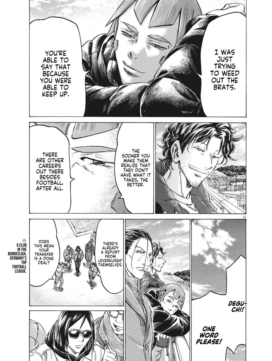 Read Ao Ashi chapter 289 image 18 on Lezhin