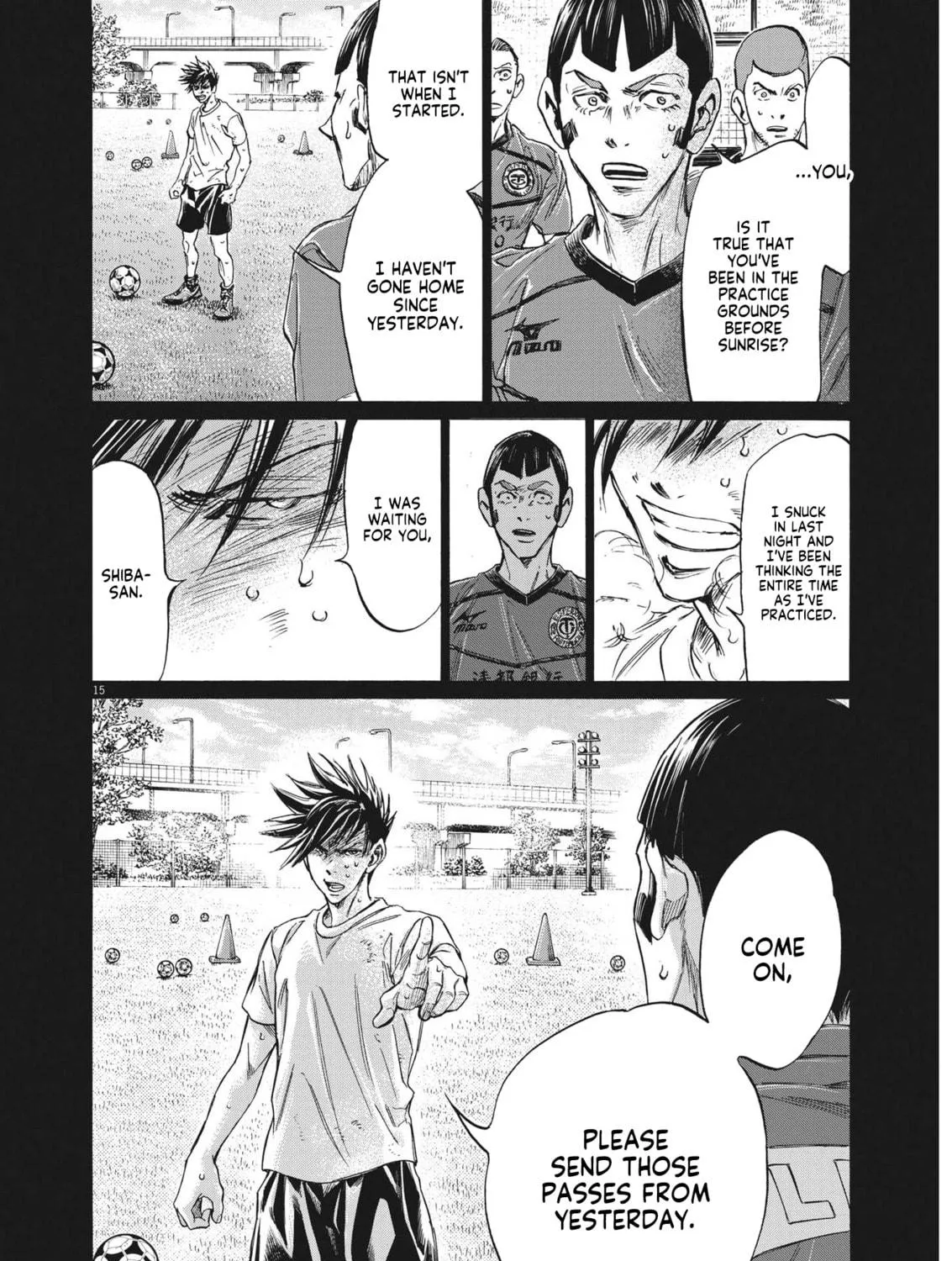 Read Ao Ashi chapter 289 image 28 on Lezhin