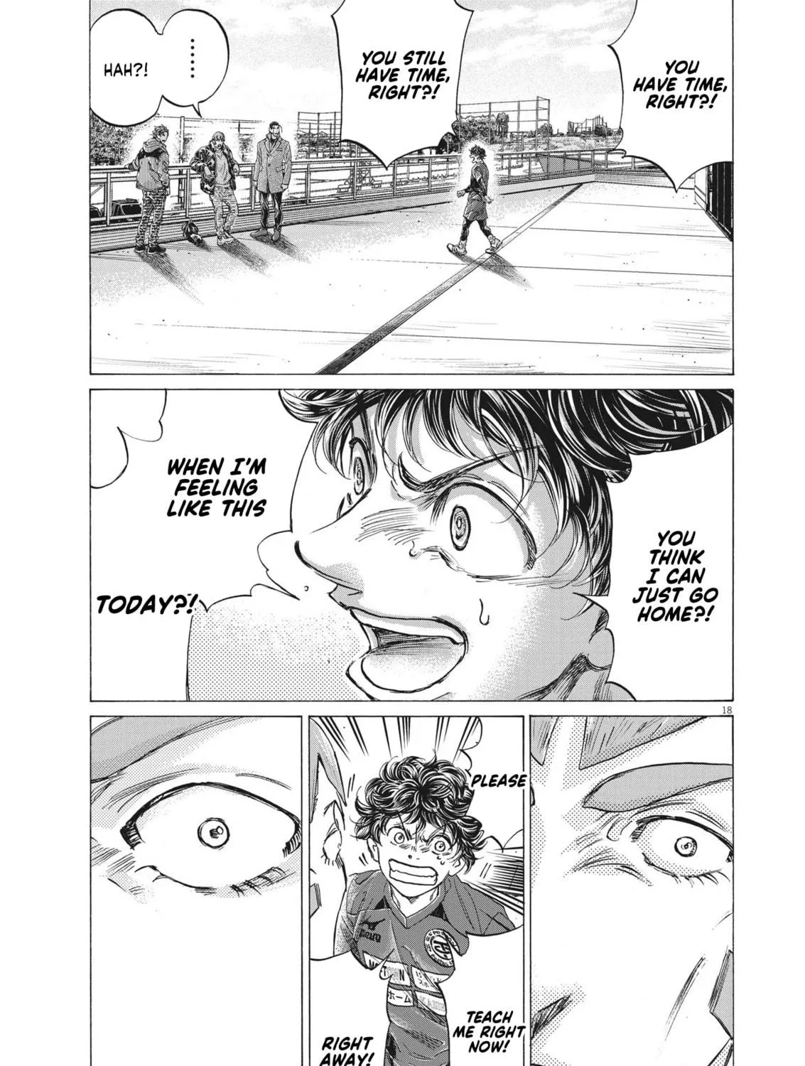 Read Ao Ashi chapter 289 image 34 on Lezhin