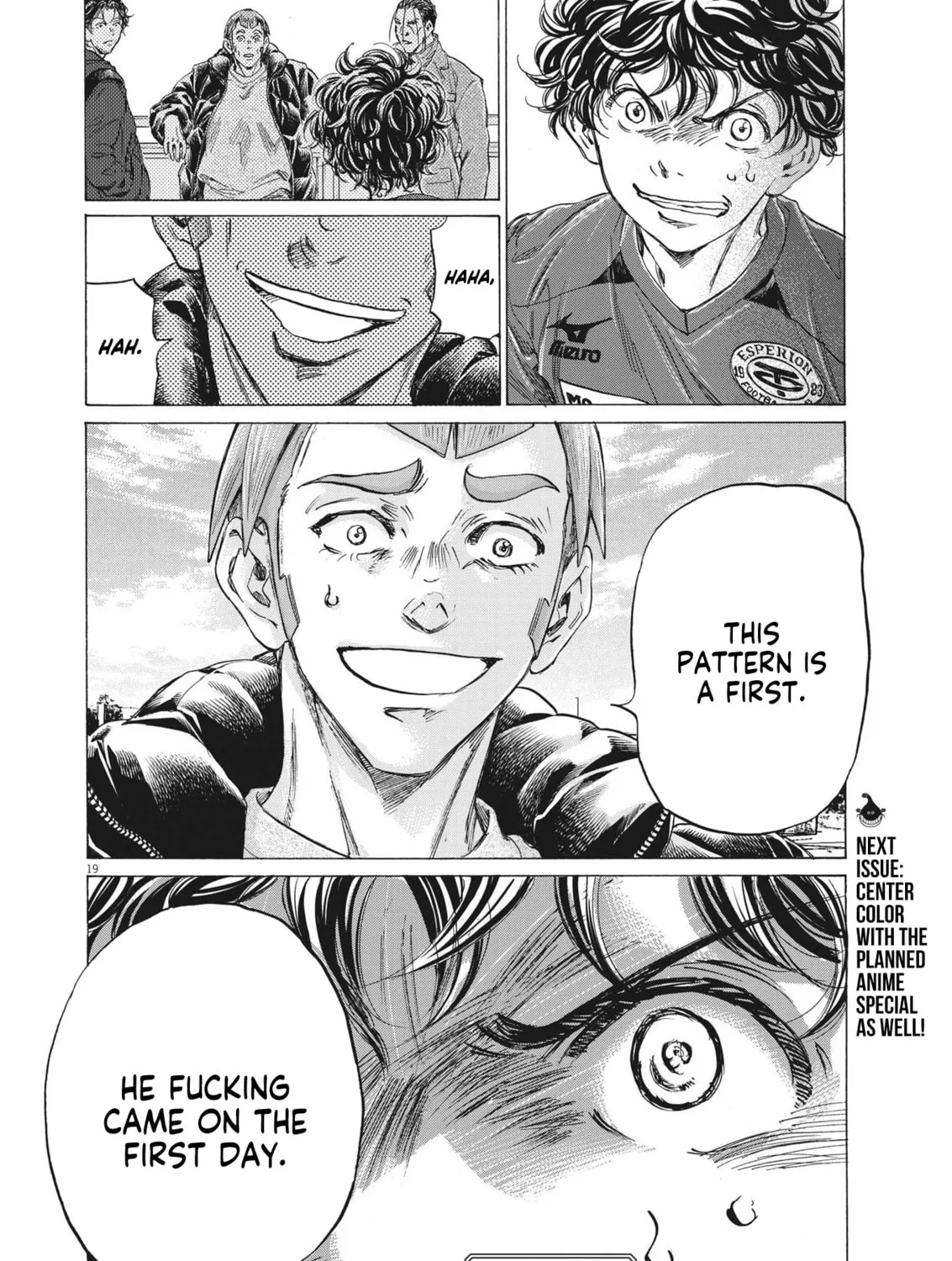 Read Ao Ashi chapter 289 image 36 on Lezhin