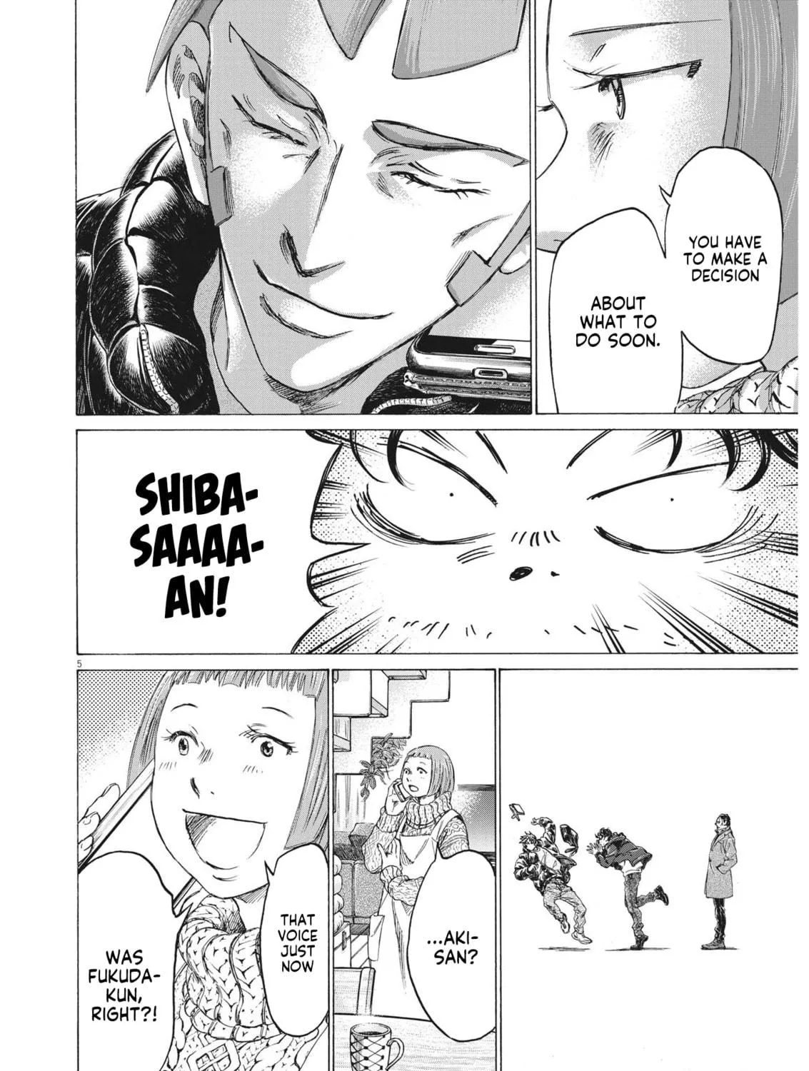 Read Ao Ashi chapter 289 image 8 on Lezhin