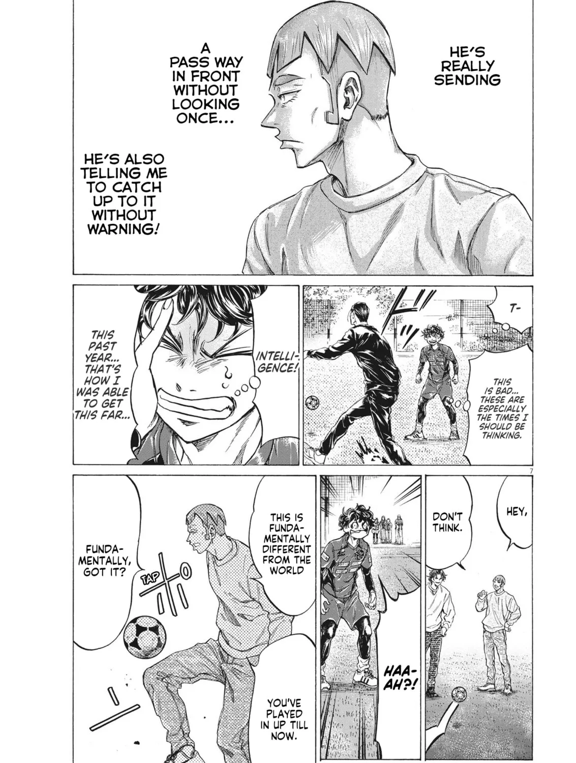 Read Ao Ashi chapter 290 image 12 on Lezhin