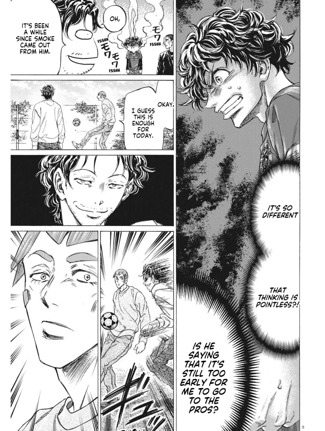 Read Ao Ashi chapter 290 image 16 on Lezhin