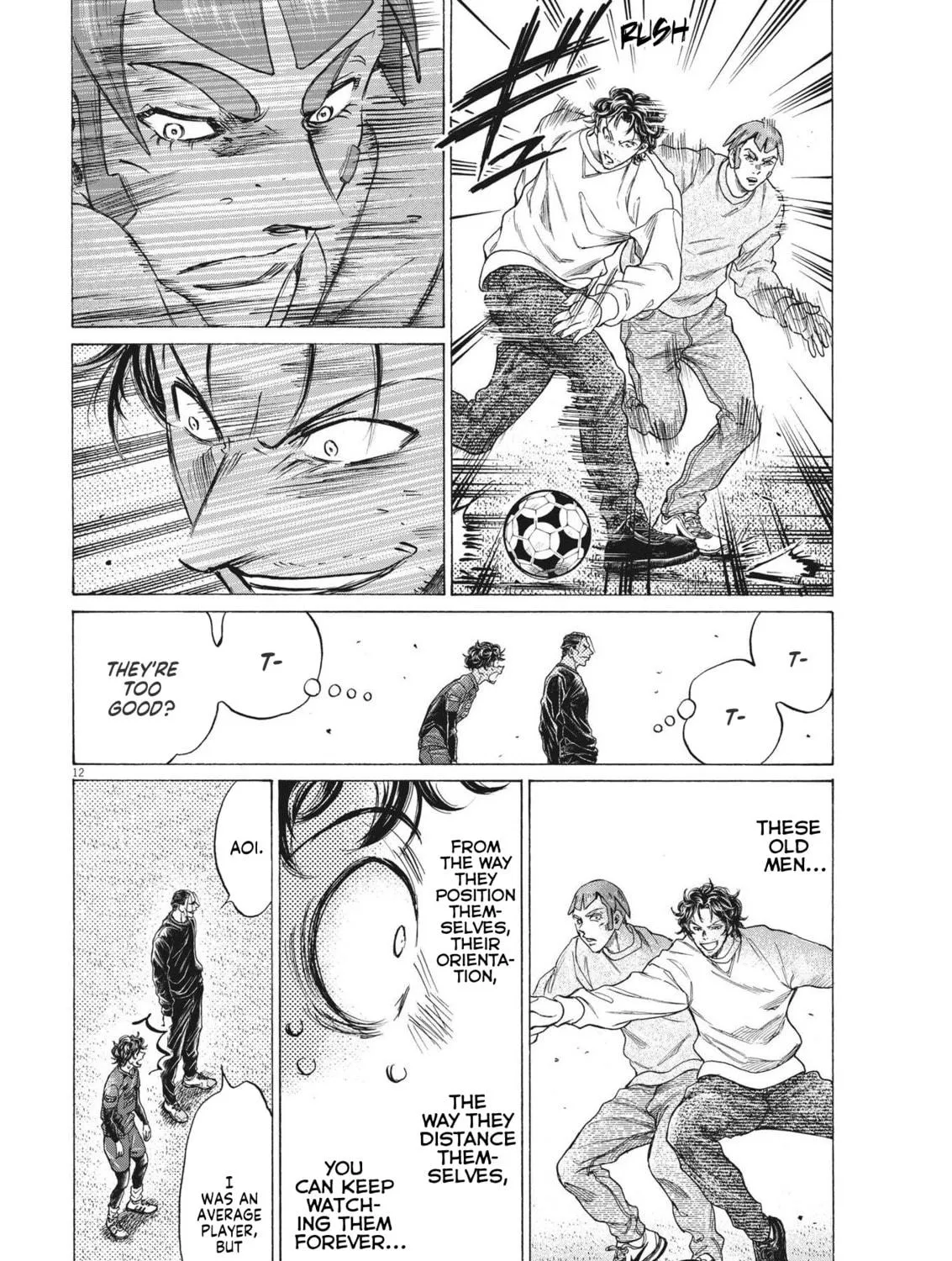 Read Ao Ashi chapter 290 image 22 on Lezhin