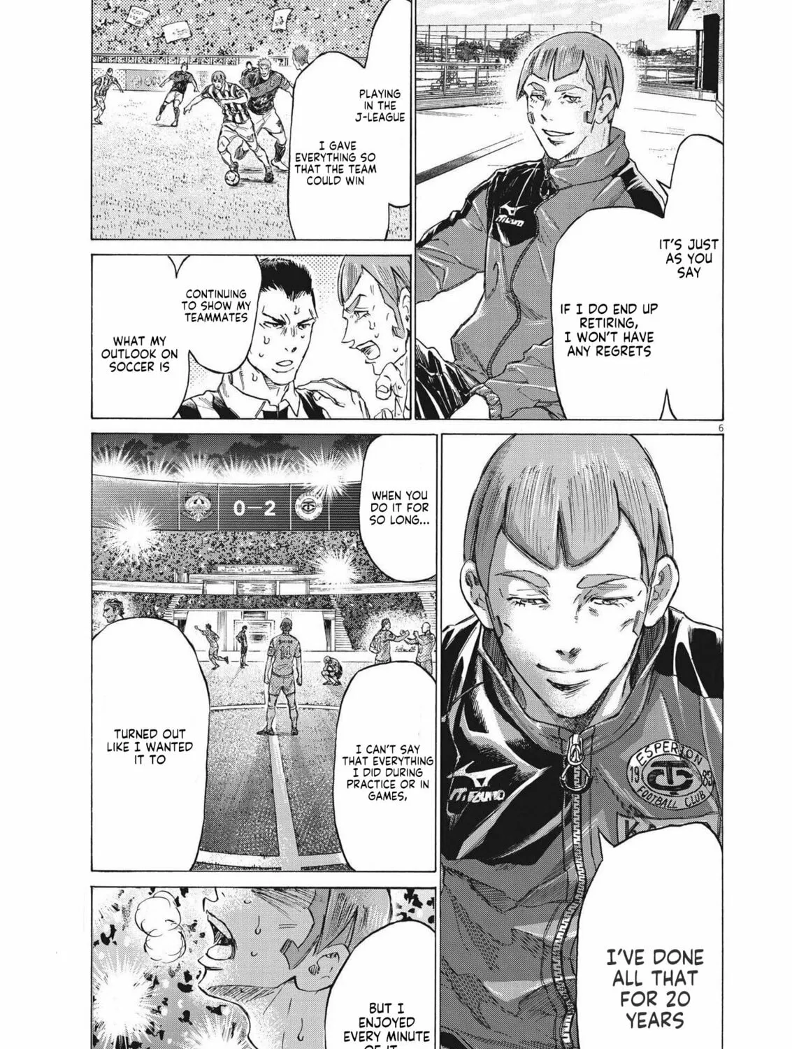 Read Ao Ashi chapter 292 image 11 on Lezhin