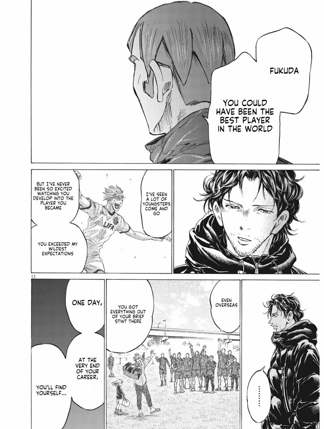 Read Ao Ashi chapter 292 image 25 on Lezhin