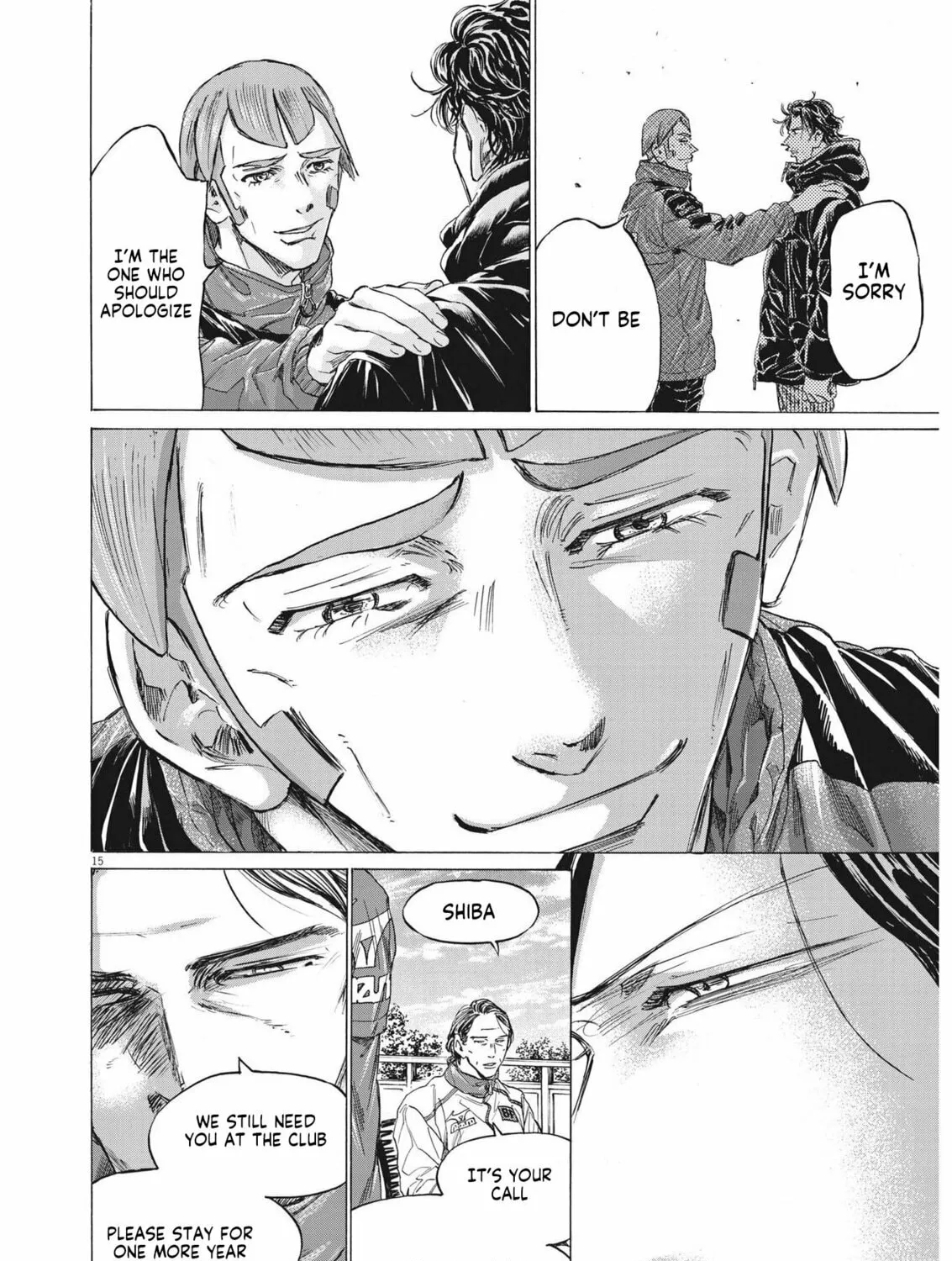 Read Ao Ashi chapter 292 image 29 on Lezhin