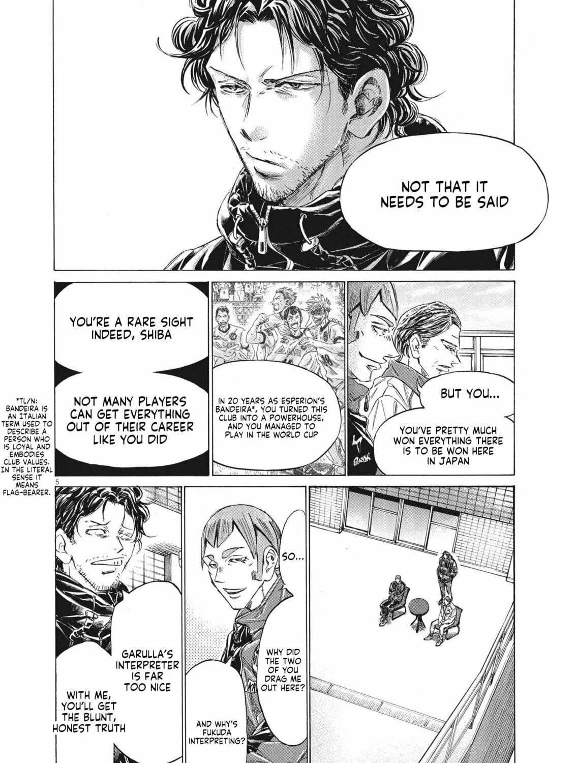 Read Ao Ashi chapter 292 image 9 on Lezhin