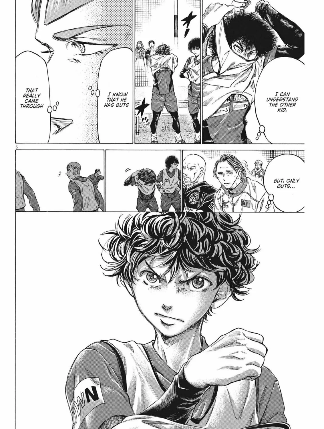 Read Ao Ashi chapter 293 image 11 on Lezhin
