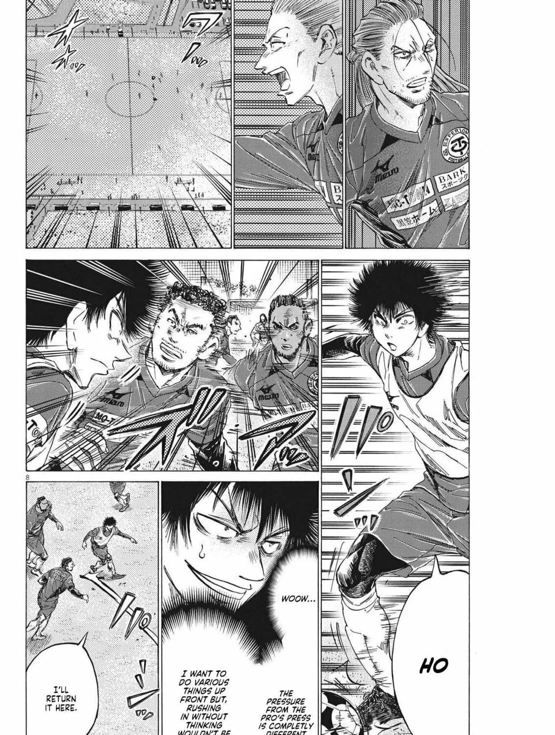 Read Ao Ashi chapter 293 image 15 on Lezhin