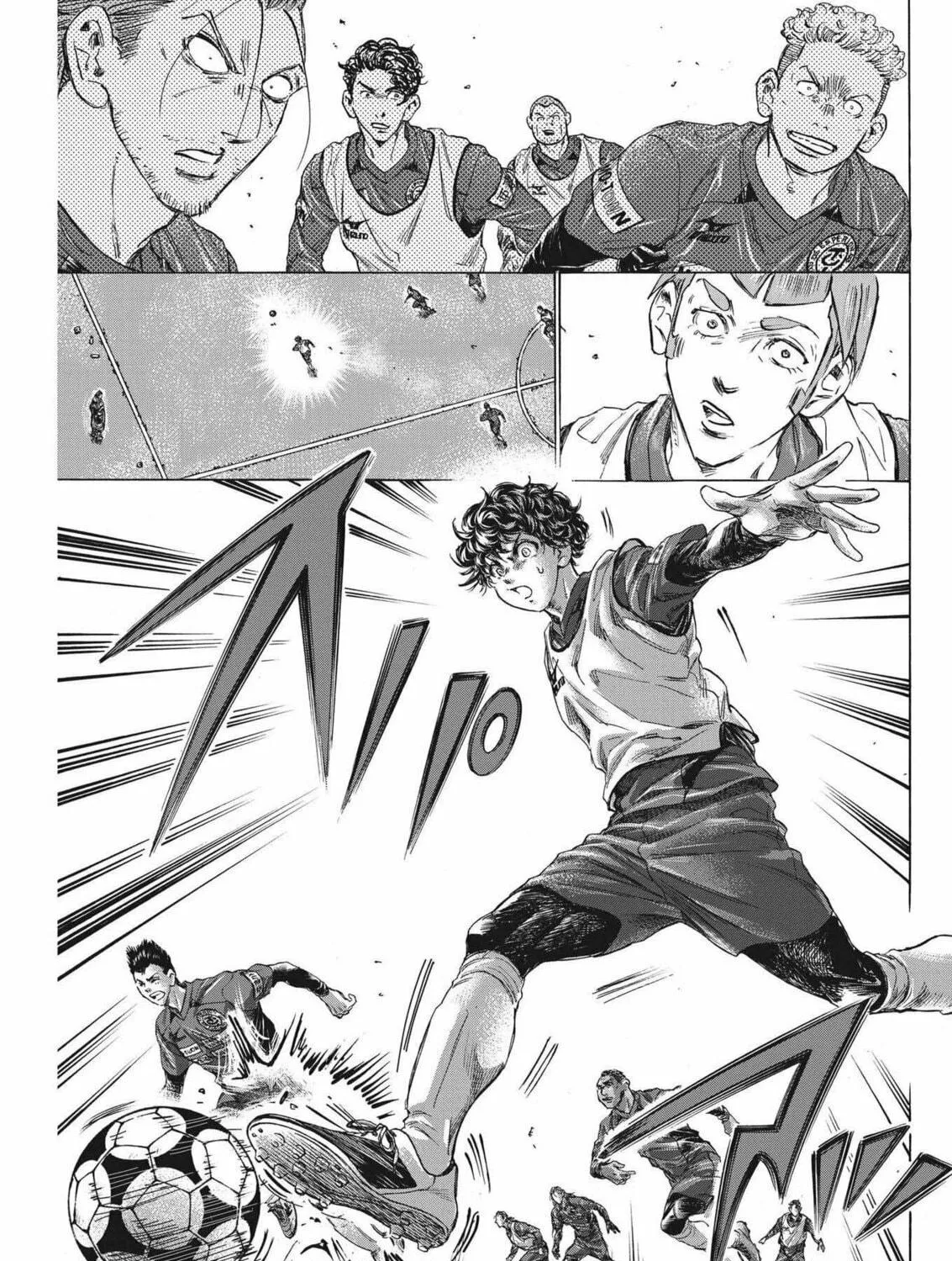 Read Ao Ashi chapter 293 image 21 on Lezhin