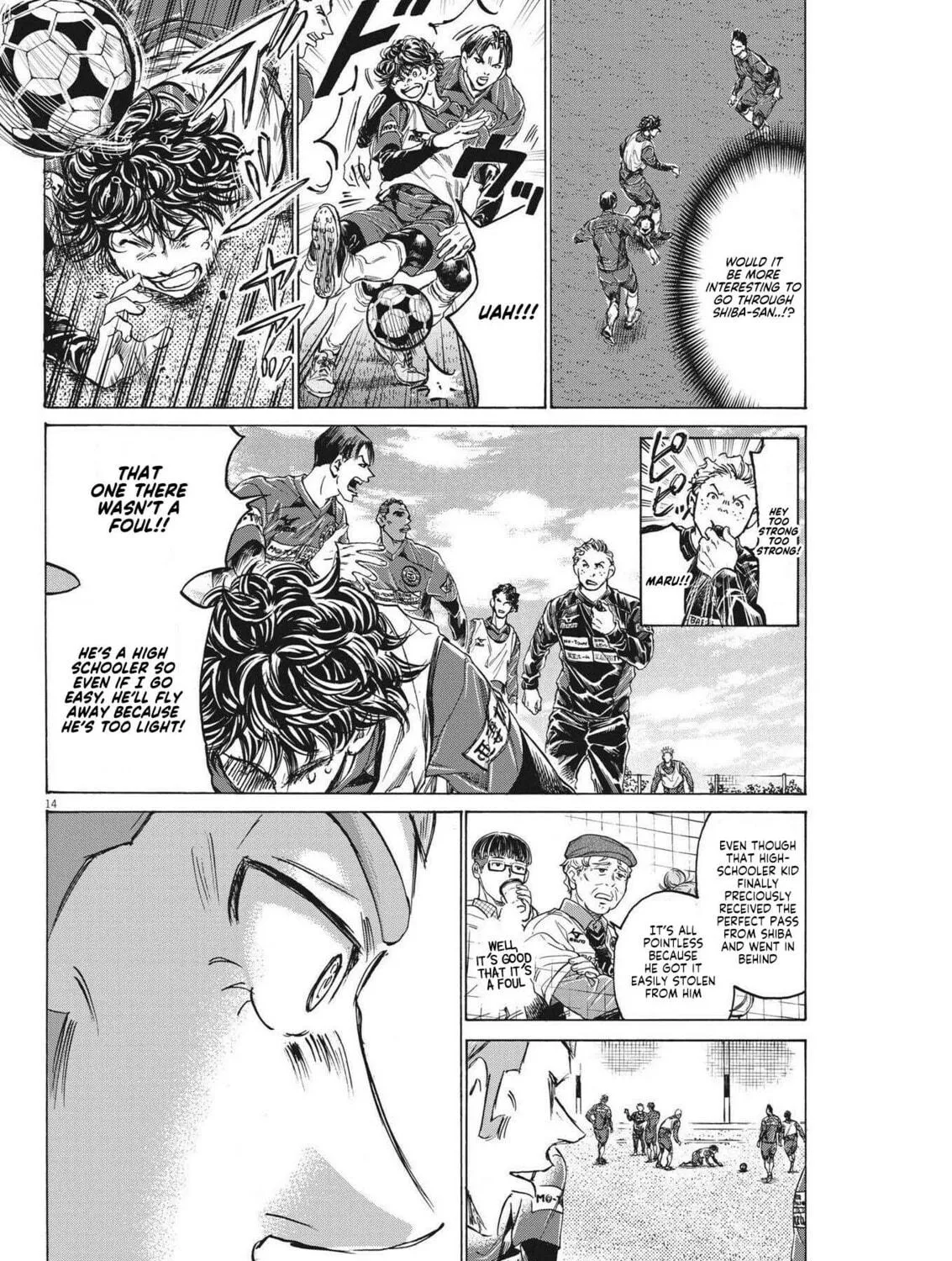 Read Ao Ashi chapter 293 image 27 on Lezhin
