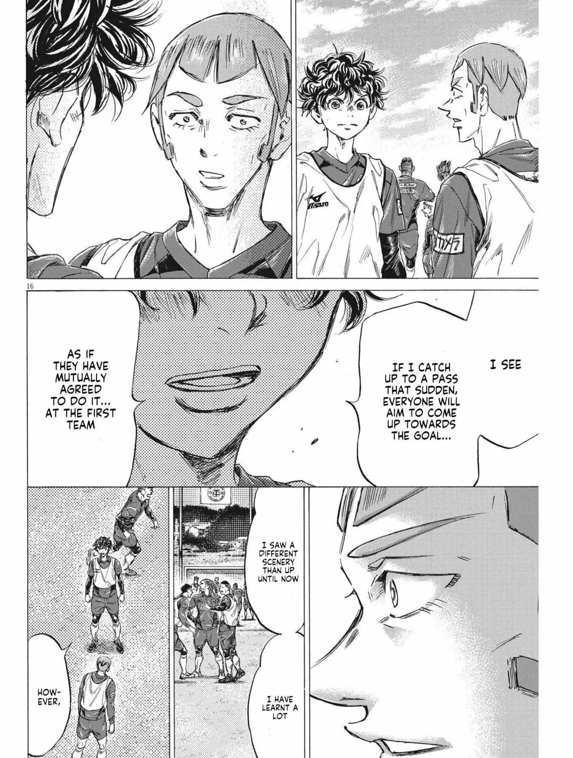 Read Ao Ashi chapter 293 image 31 on Lezhin