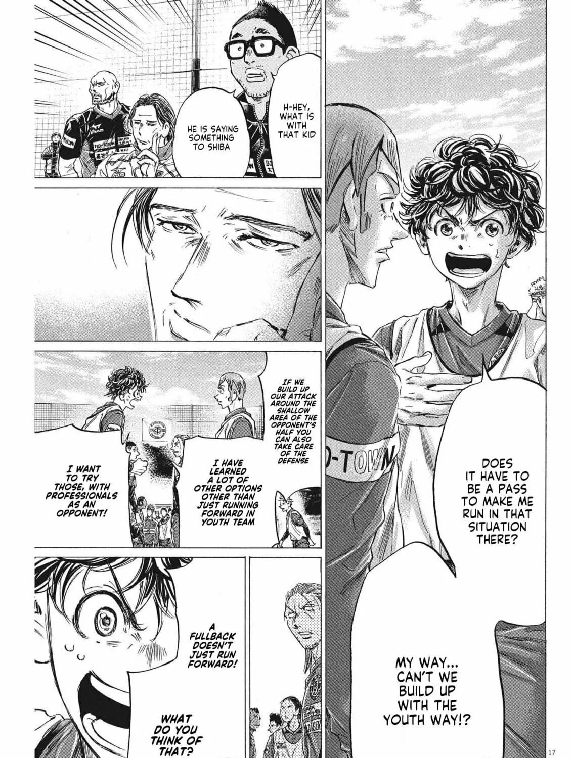 Read Ao Ashi chapter 293 image 33 on Lezhin