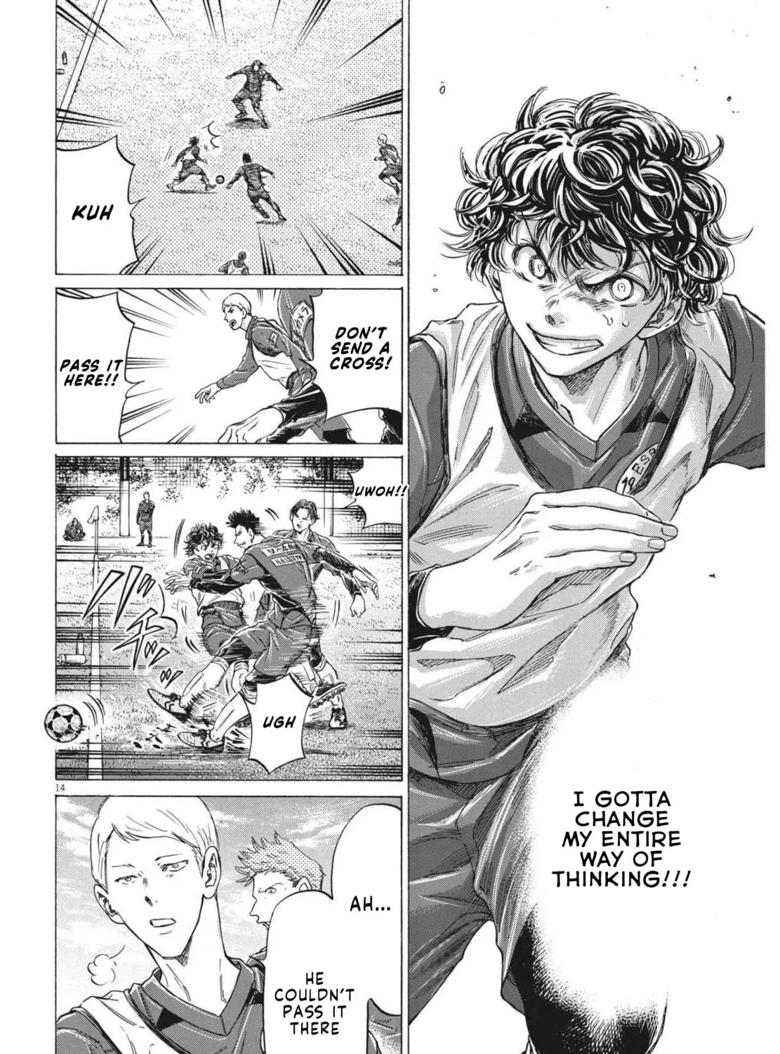 Read Ao Ashi chapter 294 image 27 on Lezhin