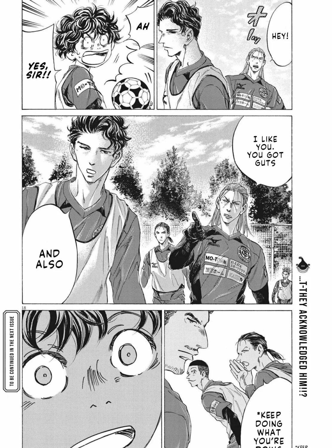 Read Ao Ashi chapter 294 image 35 on Lezhin