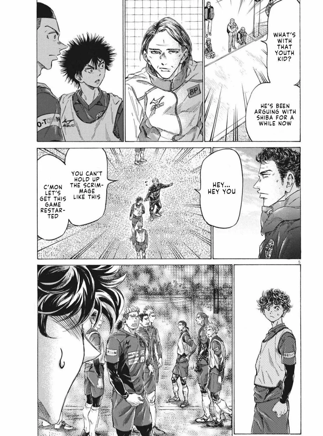 Read Ao Ashi chapter 294 image 9 on Lezhin
