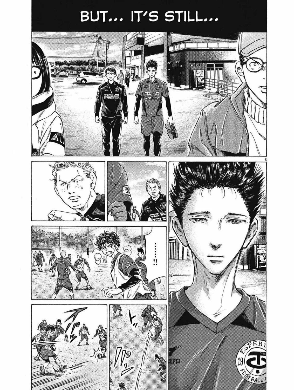 Read Ao Ashi chapter 296 image 15 on Lezhin