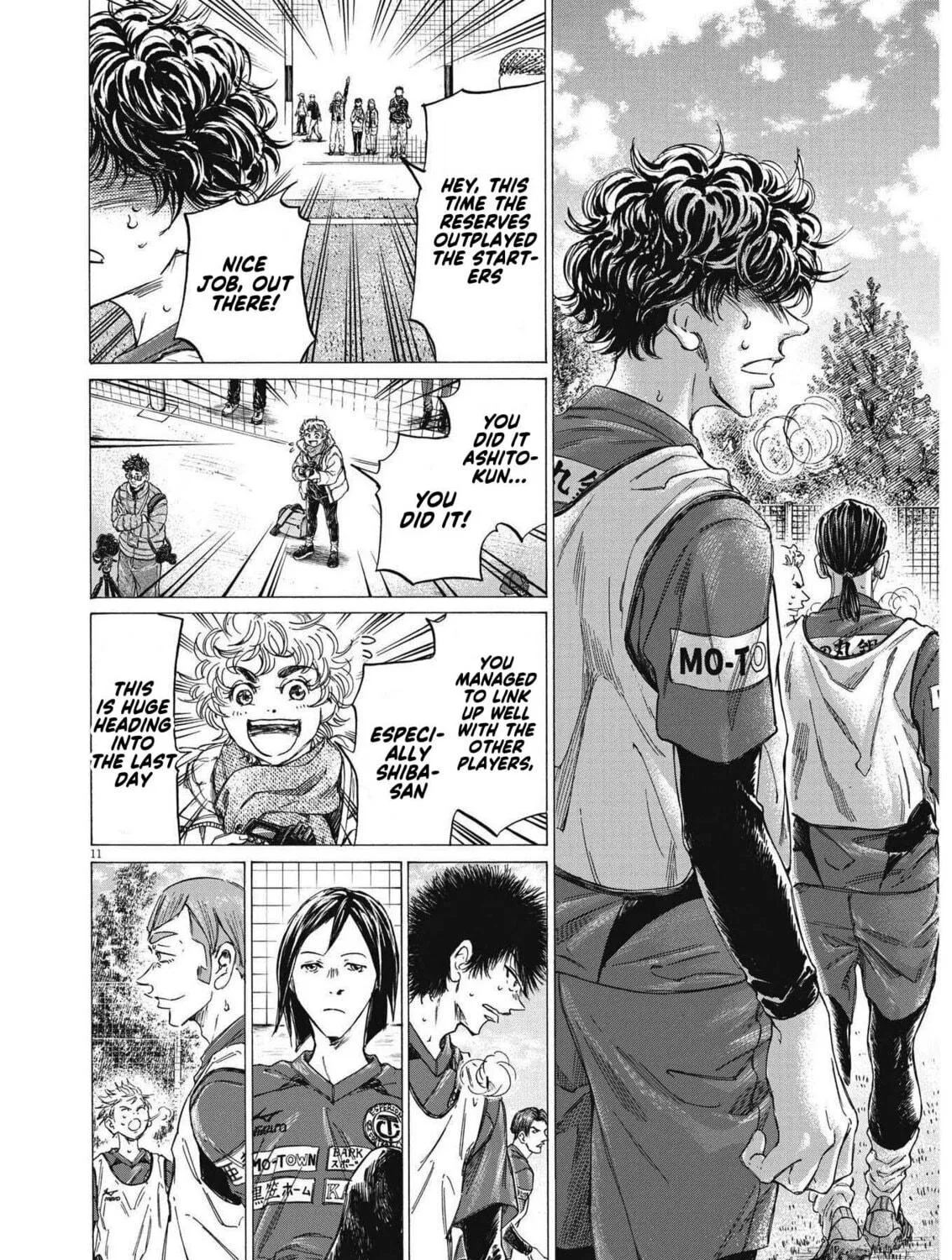 Read Ao Ashi chapter 296 image 21 on Lezhin