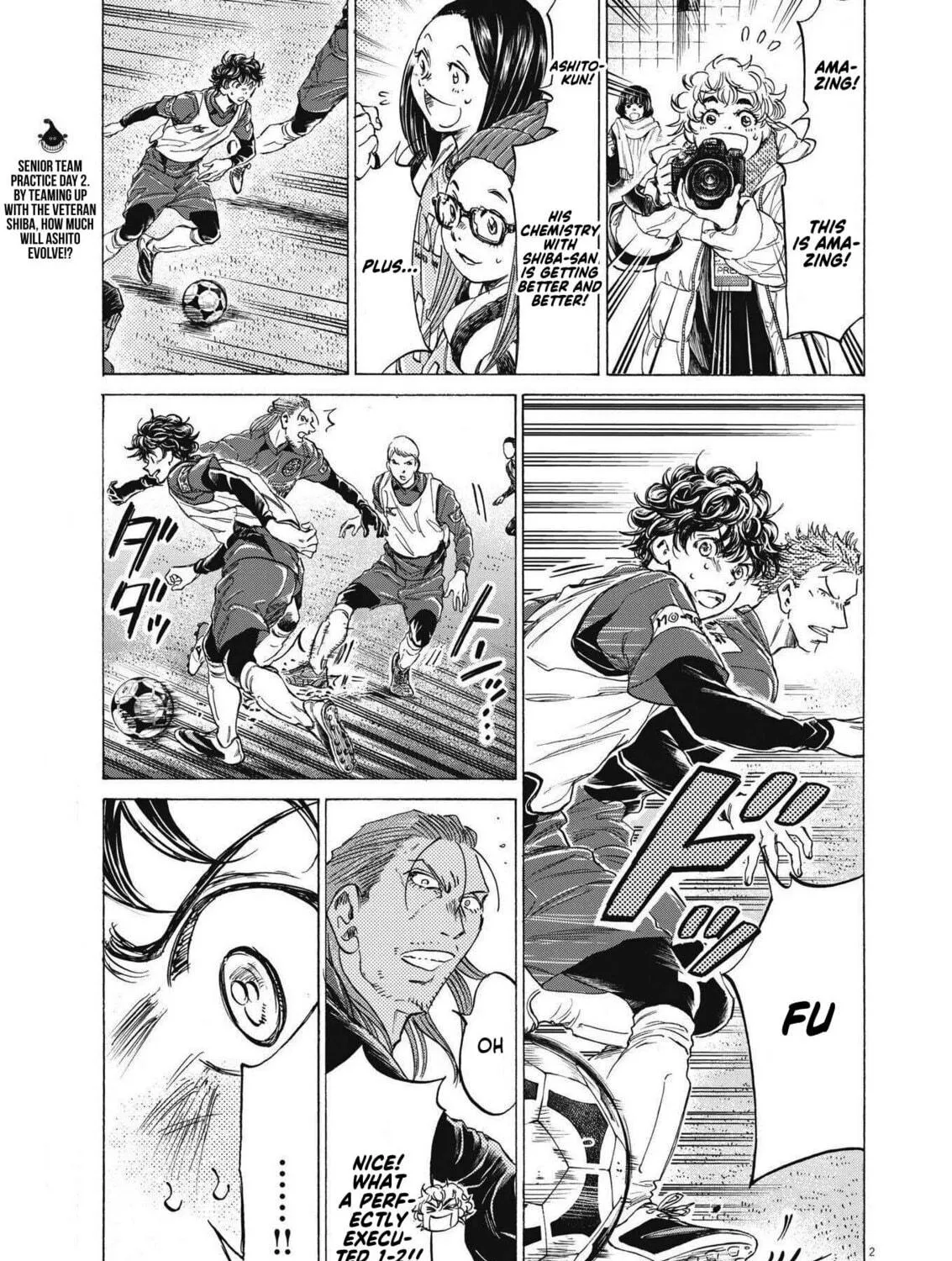 Read Ao Ashi chapter 296 image 3 on Lezhin