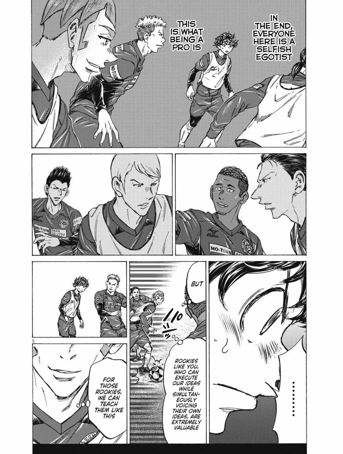 Read Ao Ashi chapter 296 image 9 on Lezhin
